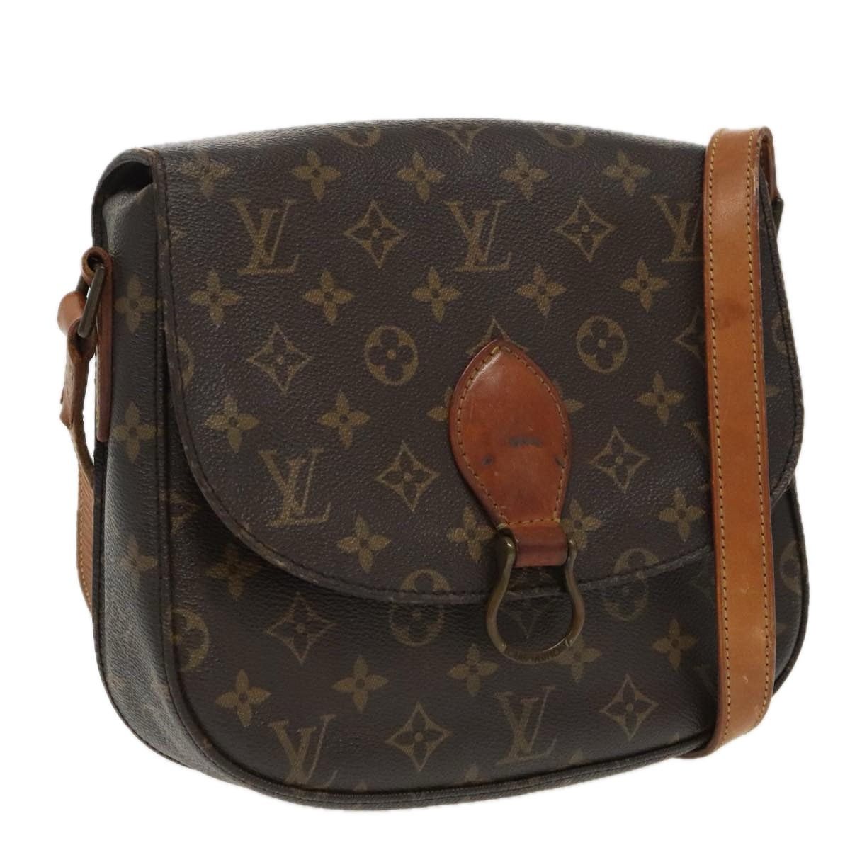 Louis Vuitton LOUIS VUITTON Monogram Saint Cloud GM Shoulder Bag M51242 Size ONE SIZE - 1 Thumbnail