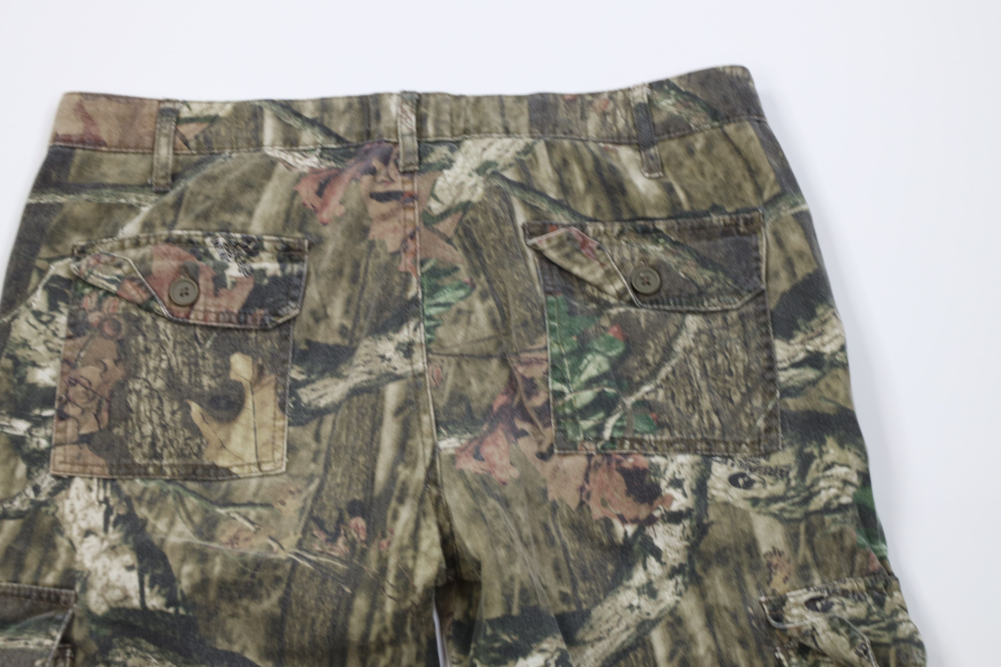 Vintage Vintage Y2K Streetwear Flared Wide Leg Cargo Pants Size 36" / US 14 / IT 50 - 10 Thumbnail