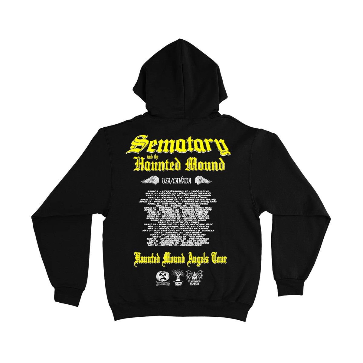 Haunted Mound Sematary Haunted Mound Angels Tour Wings Hoodie Size US L / EU 52-54 / 3 - 2 Thumbnail