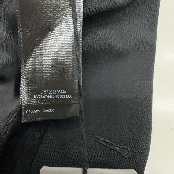 Balenciaga Balenciaga Black Loose Suit Jacket for Men 0079-2507 Size US L / EU 52-54 / 3 - 3 Thumbnail
