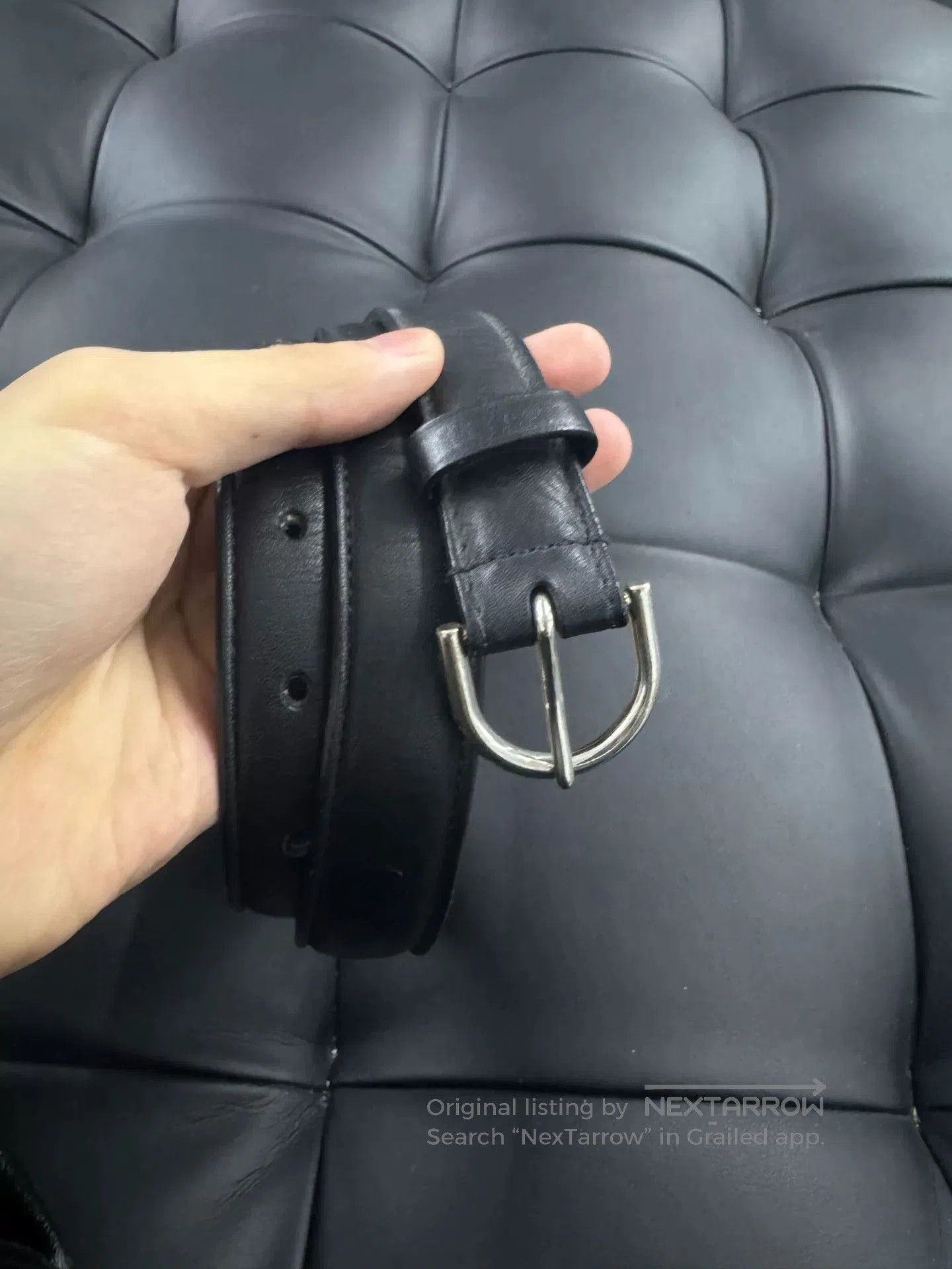 Balenciaga Balenciaga Leather Waist Belt in Orange. Size ONE SIZE - 1 Thumbnail