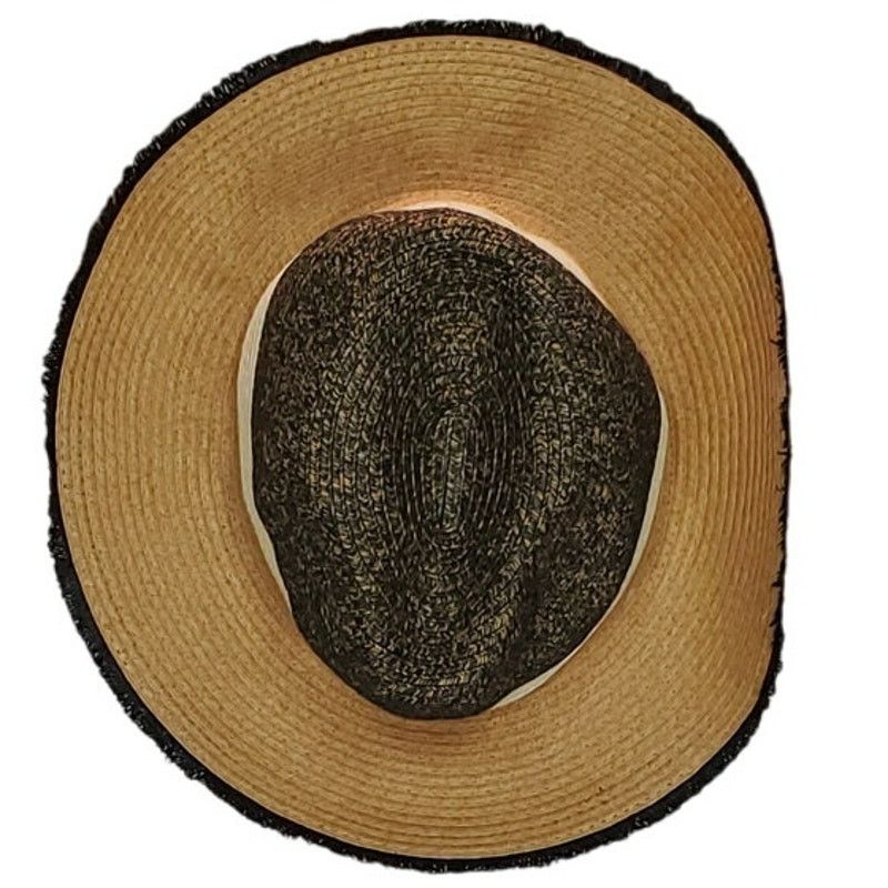 Other INC International Concepts Straw SunHat Tan/Black Woven OS Size ONE SIZE - 3 Thumbnail