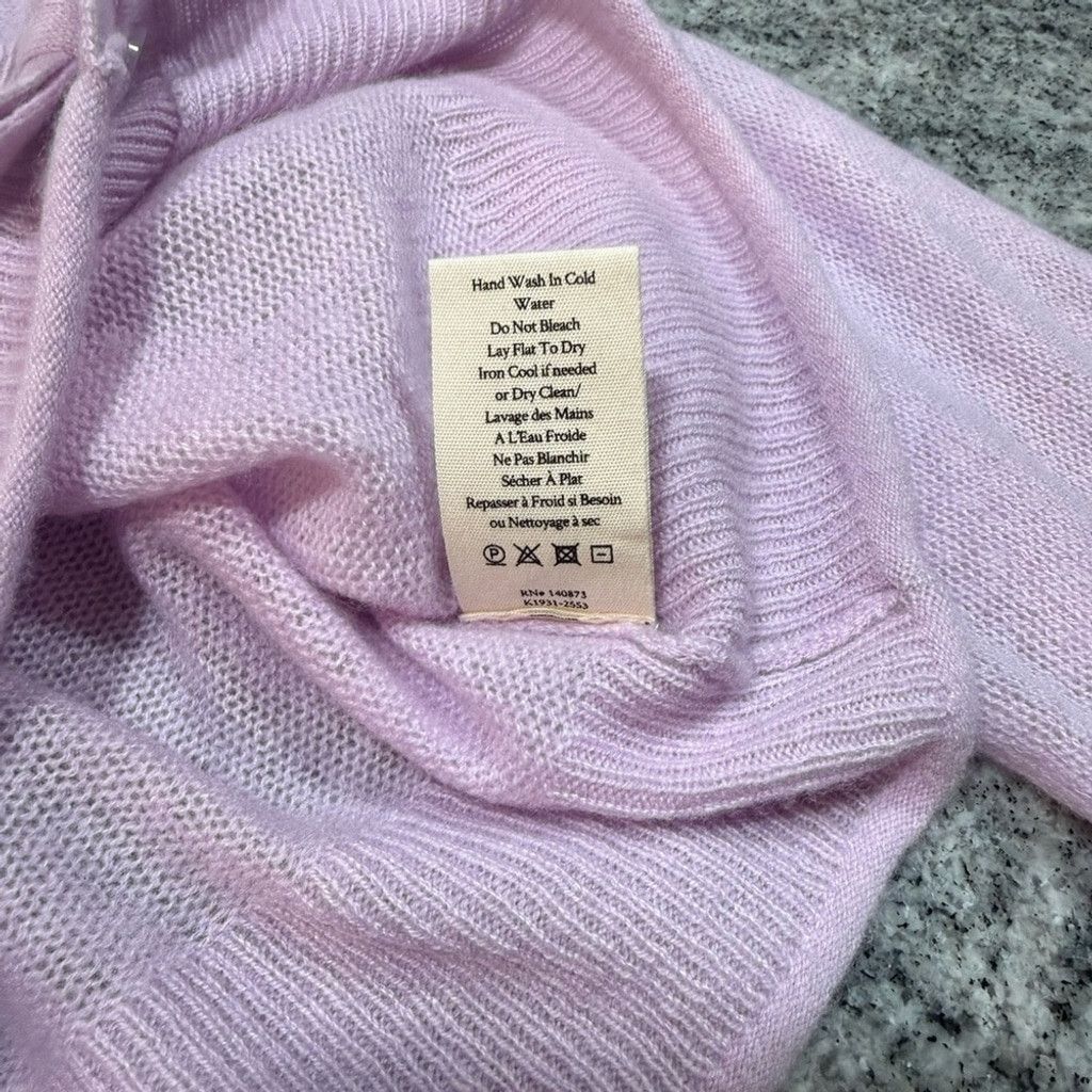 LoveShackFancy LoveShackFancy Luisella Cardigan, Clouded Rose Size M / US 6-8 / IT 42-44 - 12 Thumbnail