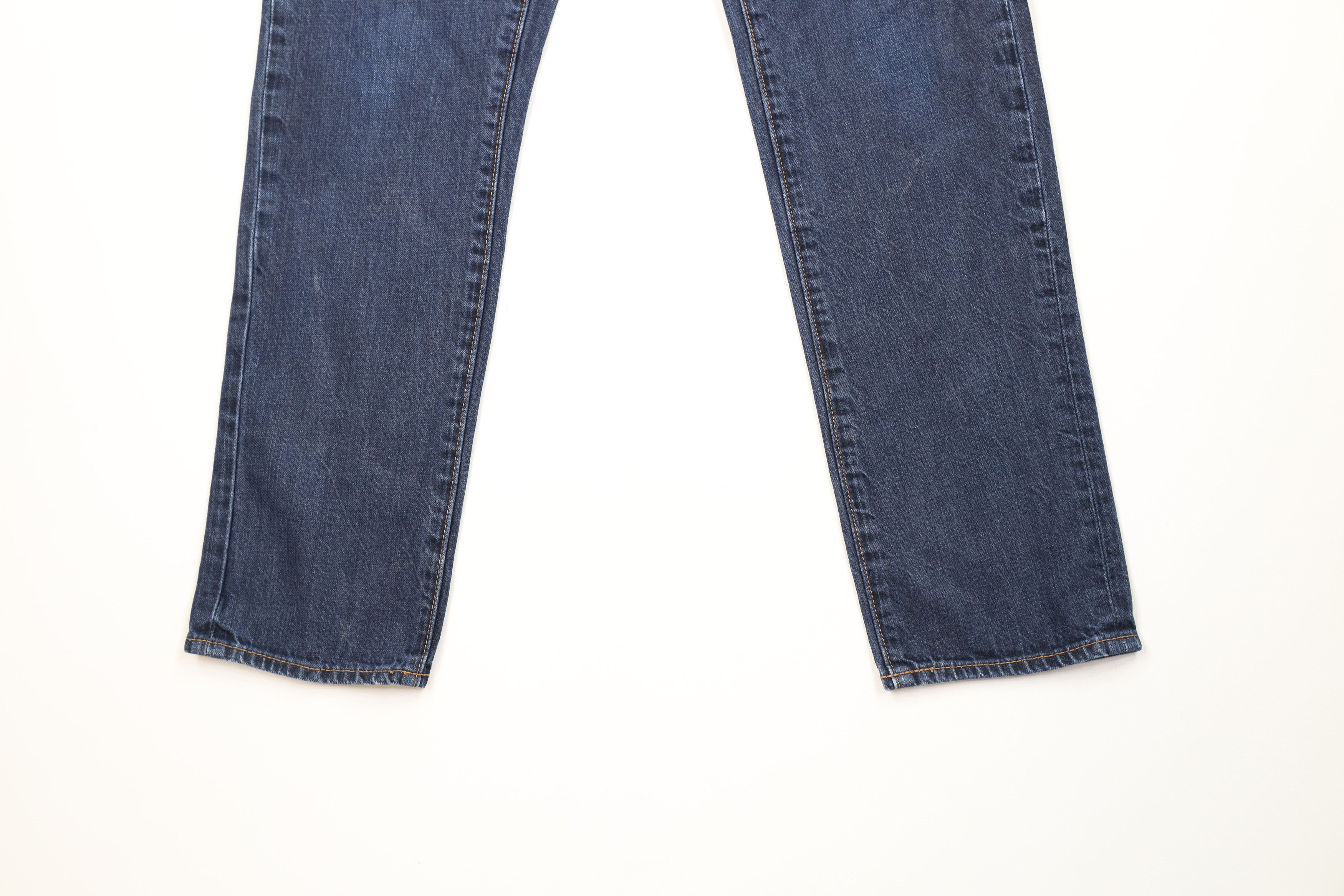 J.Crew J Crew Slim Fit Straight Leg Denim Jeans Indigo Dark Wash Size US 30 / EU 46 - 4 Thumbnail
