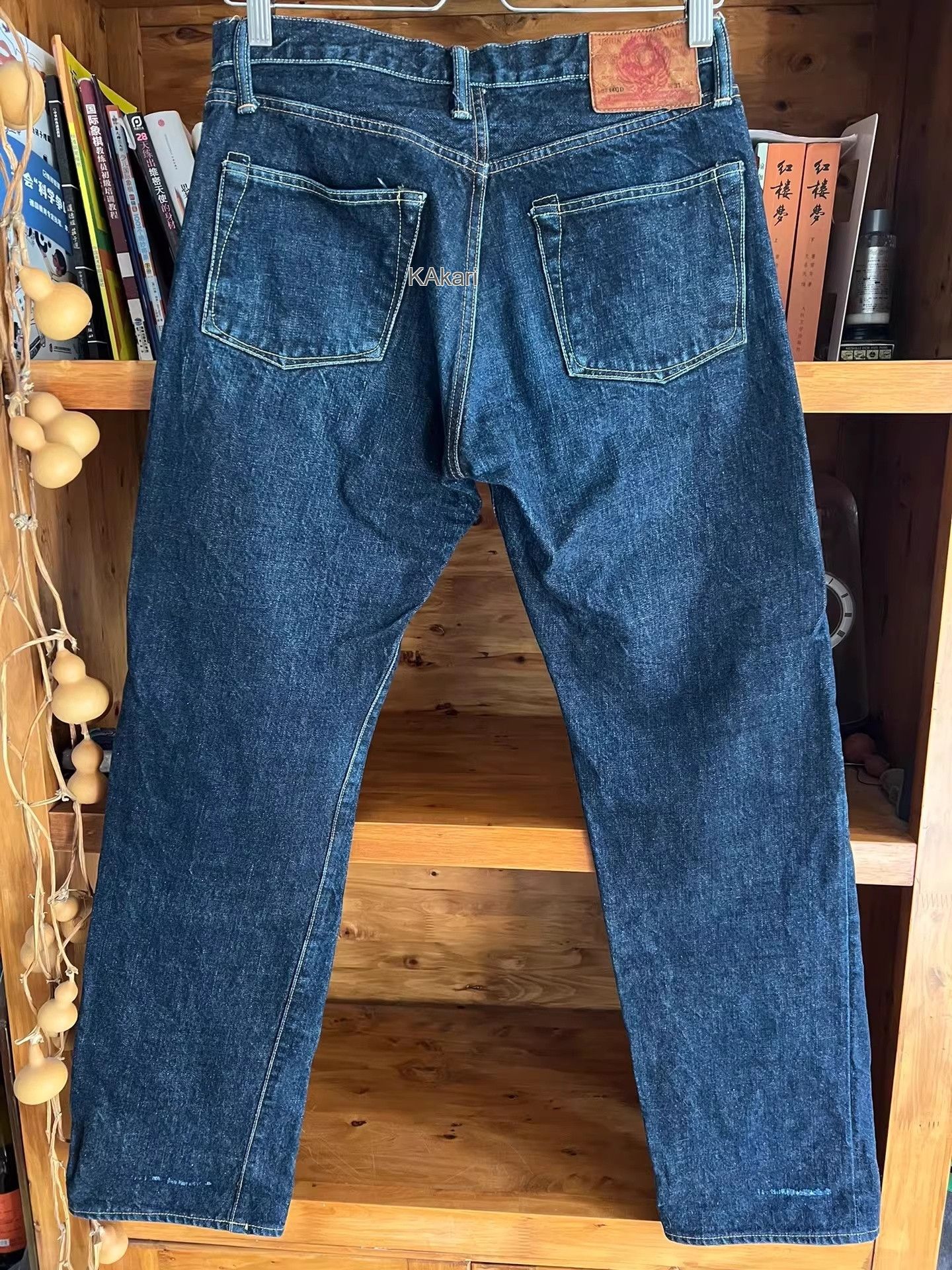 TOYS McCOY Toys McCoy 14oz Vintage Red Ear Jeans Size US 31 - 7 Thumbnail