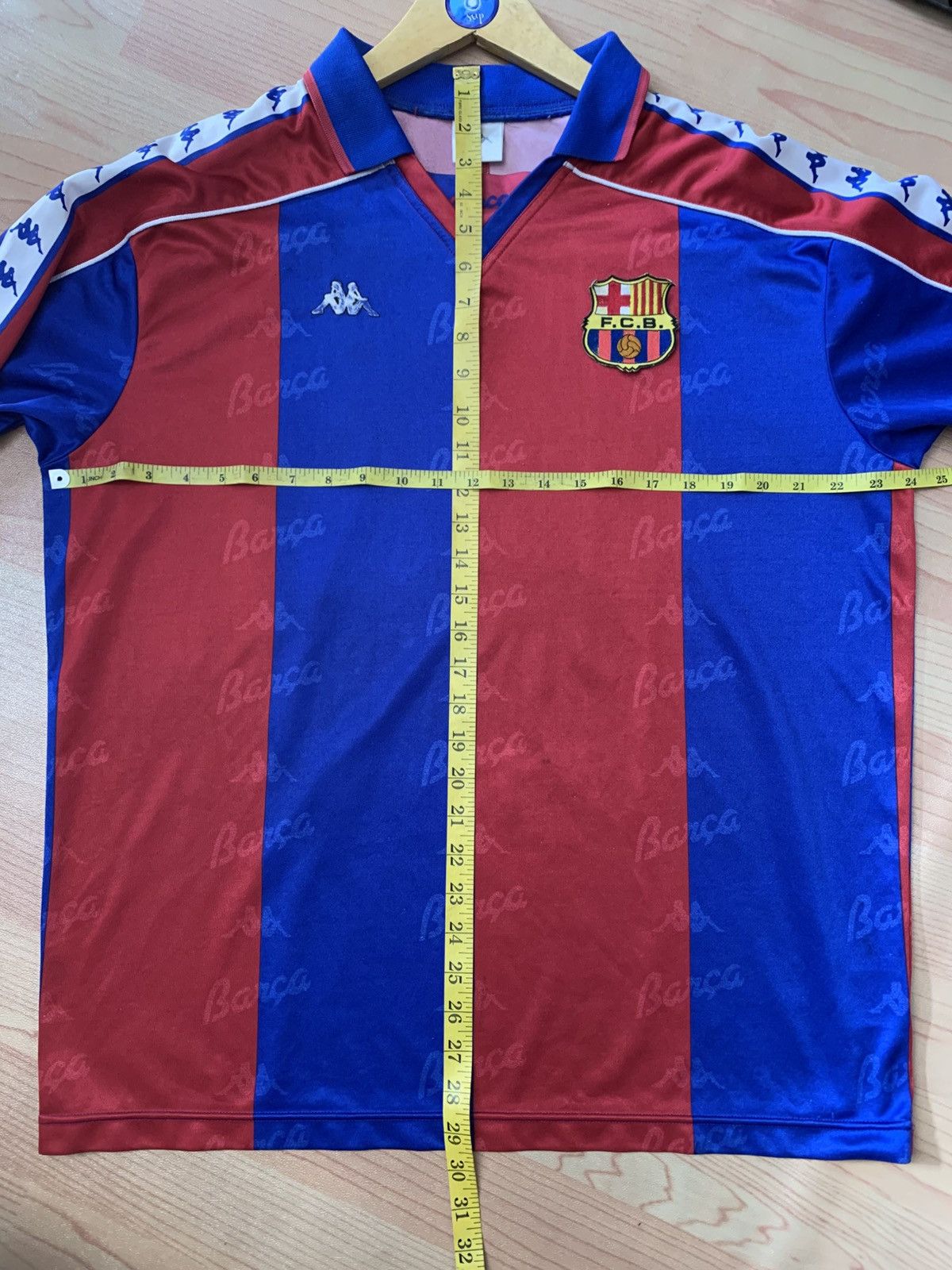 Vintage Templet FC Barcelona 1993-95 Home Shirt.