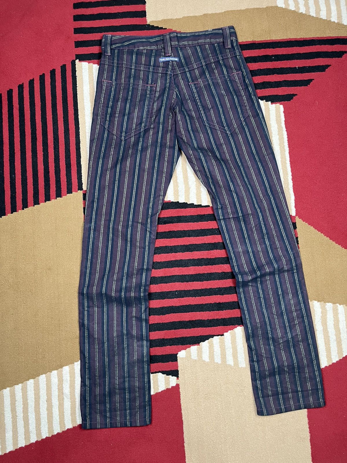 Jean Paul Gaultier Jean’s Paul Gaultier Streep Jeans Pants Size US 30 / EU 46 - 2 Thumbnail