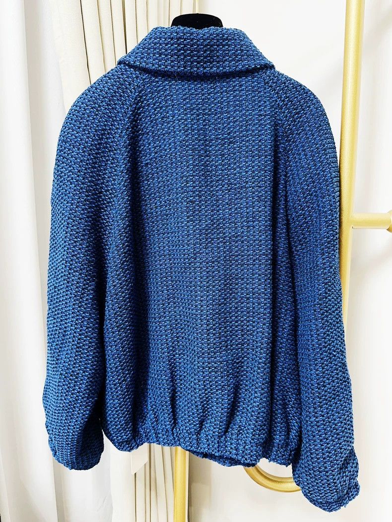 Chanel Chanel Lapel long-sleeved knitted jacket Size XS / US 0-2 / IT 36-38 - 2 Thumbnail