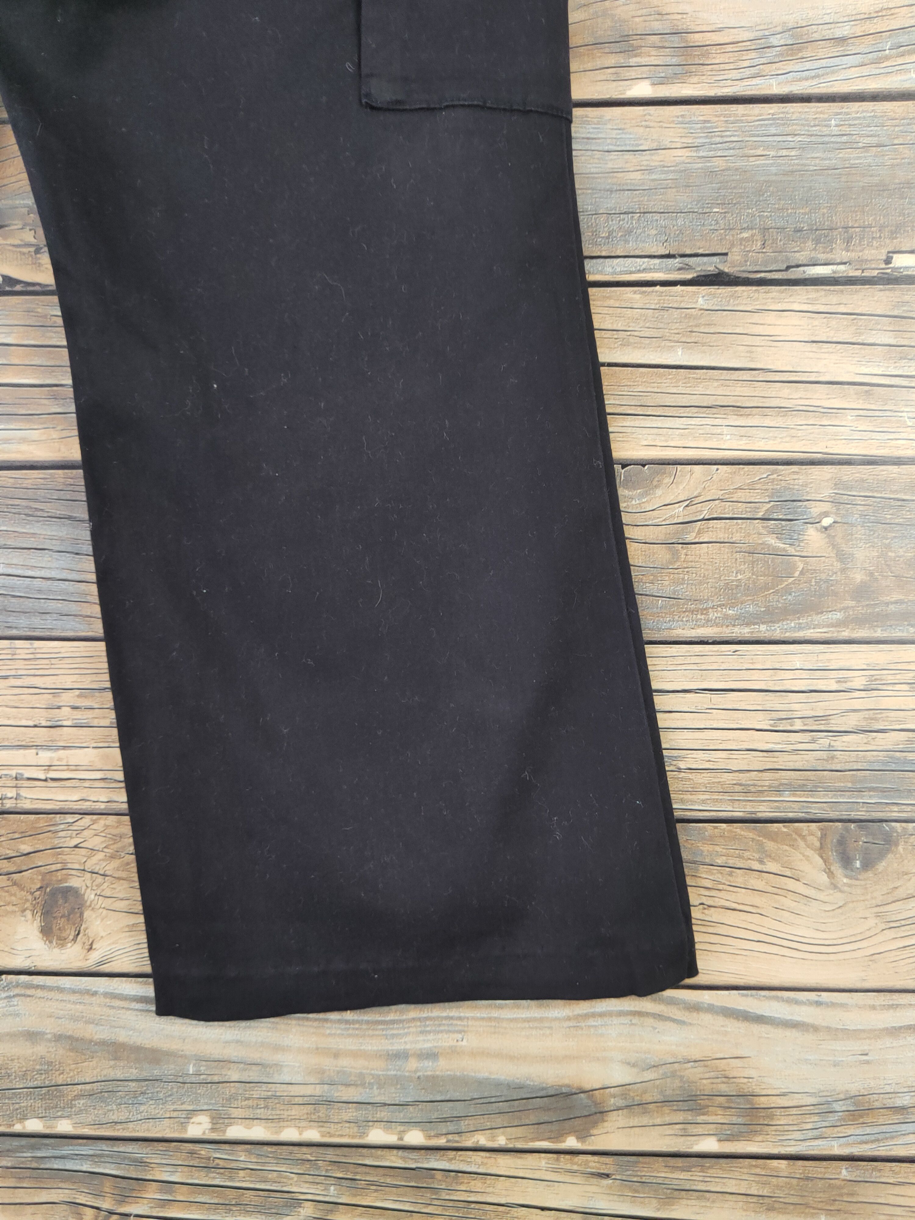Japanese Brand DL Japanese Brand Black Multipocket Cargo Pants #2101 Size 29" - 11 Thumbnail