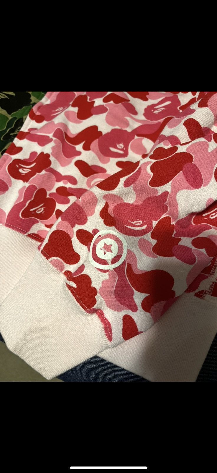 Bape ABC Camo Split Half Shark Full Zip Hoodie Size US XL / EU 56 / 4 - 6 Thumbnail