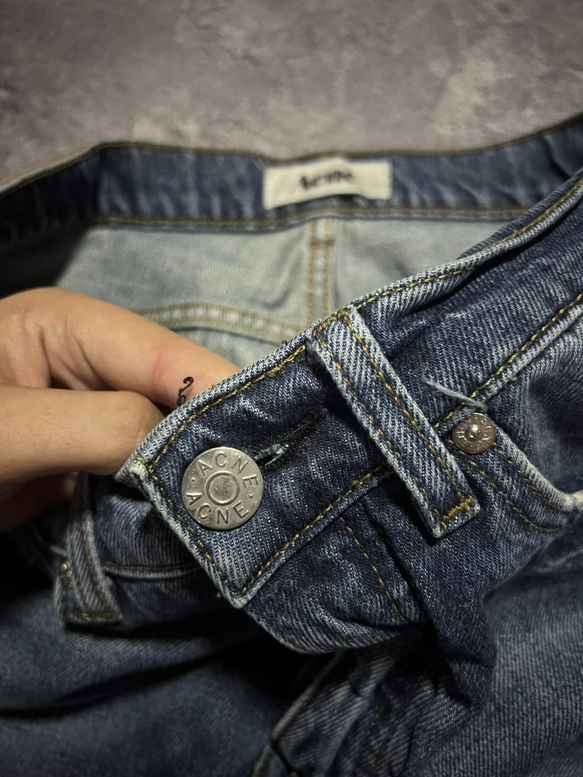 Acne Studios Vintage Acne Studios Denim Pants Jeans Streetwear Faded Size US 32 / EU 48 - 7 Thumbnail