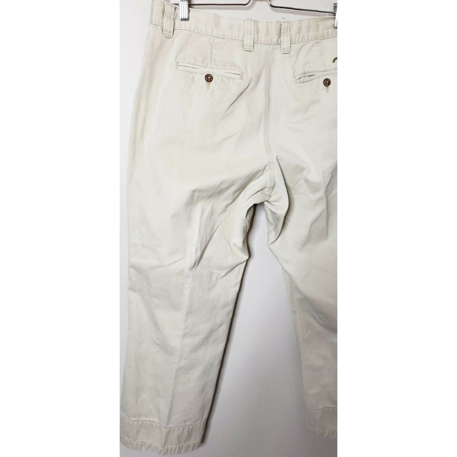 Mountain Khakis Mountain Khakis Light Tan Chino Hiking Work Casual Pants Men's 36X30 Regular Bootcut Canvas 100% Cotton Size US 36 / EU 52 - 6 Thumbnail
