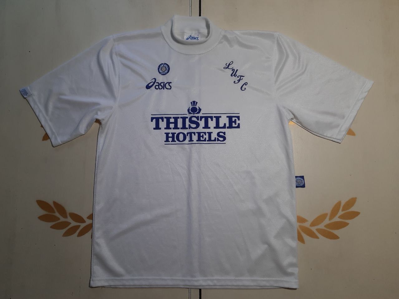 Asics Asics Leeds United FC Jersey 1995-1996 Size US L / EU 52-54 / 3 - 1 Thumbnail