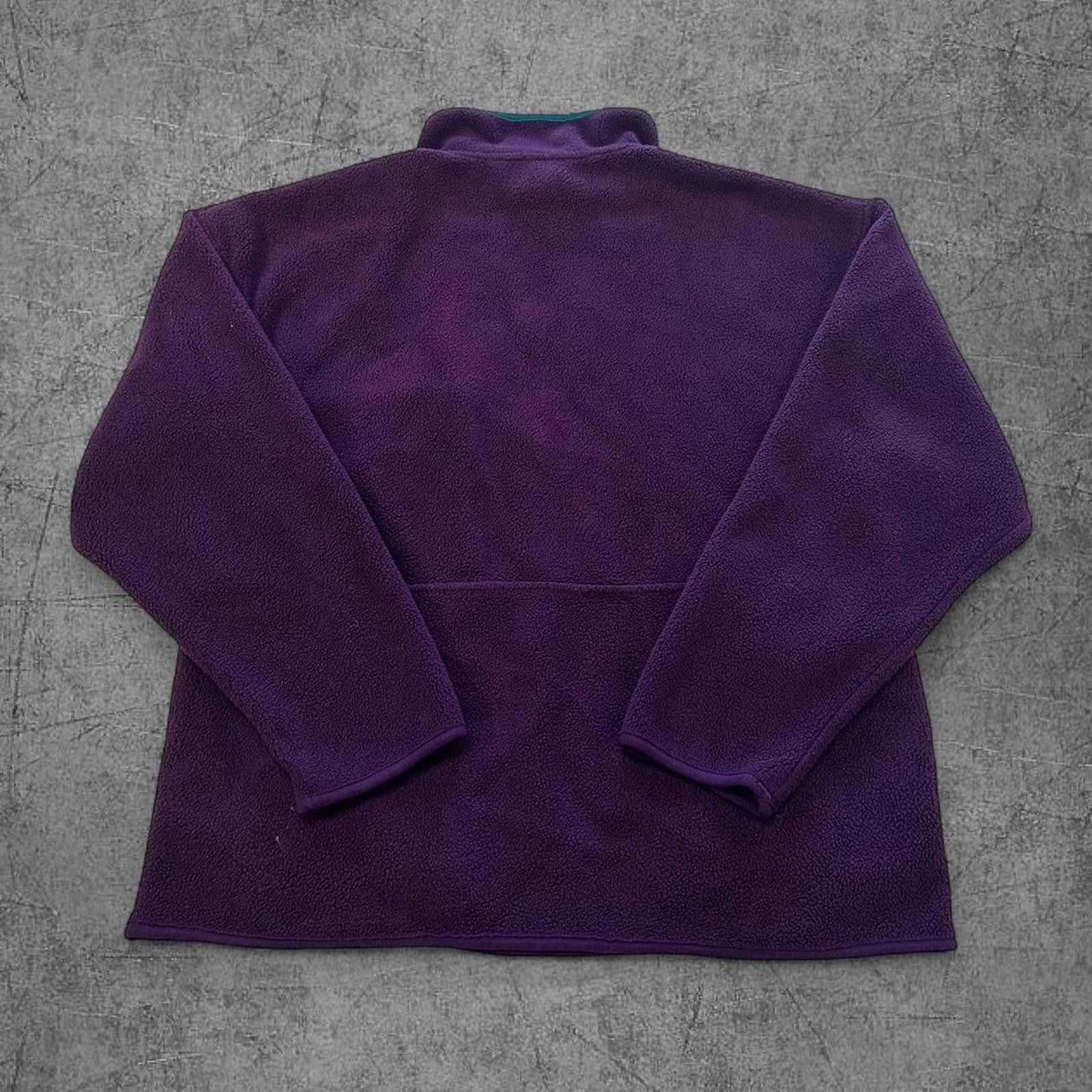 Eddie Bauer Vintage 90s Eddie Bauer Purple 1/2 Zip Fleece Size US M / EU 48-50 / 2 - 5 Thumbnail