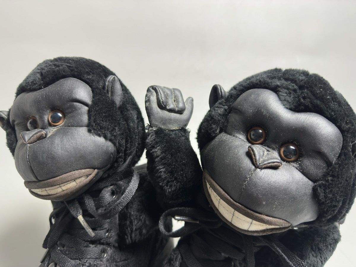 Adidas × Jeremy Scott Adidas Jeremy Scott Gorilla Low Top Sneakers Size US 7.5 / EU 40-41 - 8 Thumbnail