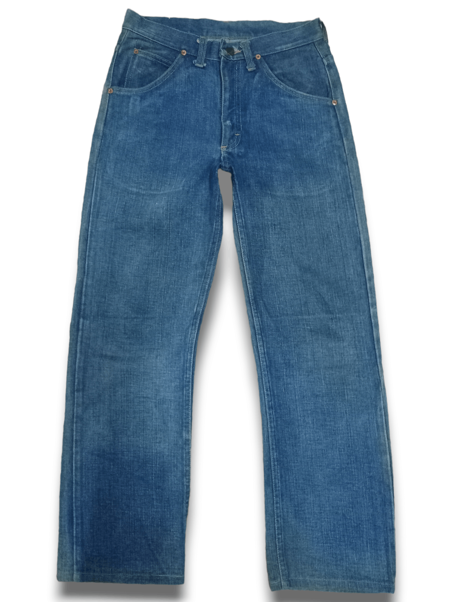 Lee Vintage 90s Lee Talon Zip Blue Wash Reworked Baggy Jeans Size US 28 / EU 44 - 1 Thumbnail