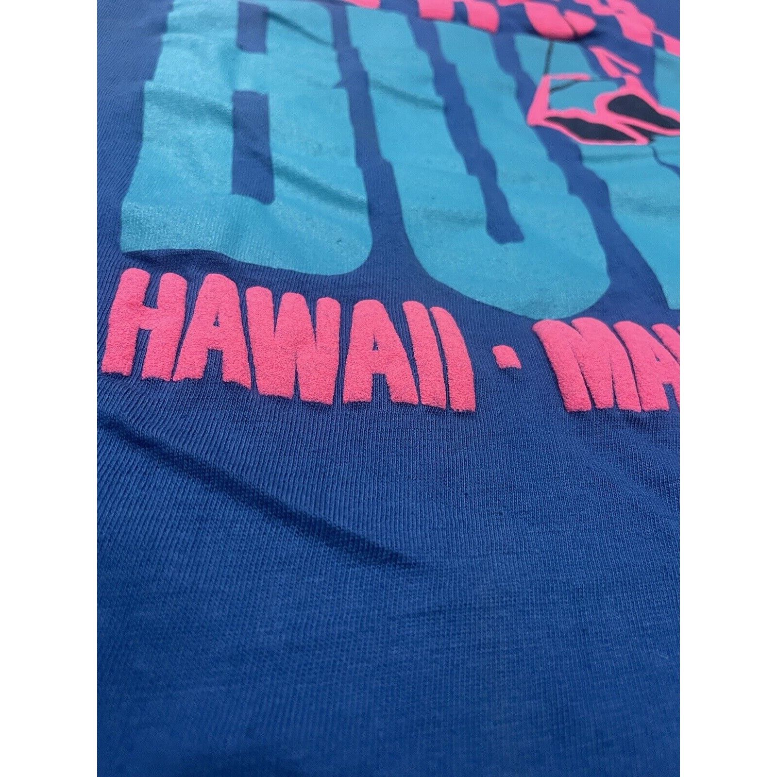 Vintage Vintage Beach Bum Hawaii Puff Print Single Stitch Men's XL Size US XL / EU 56 / 4 - 3 Thumbnail