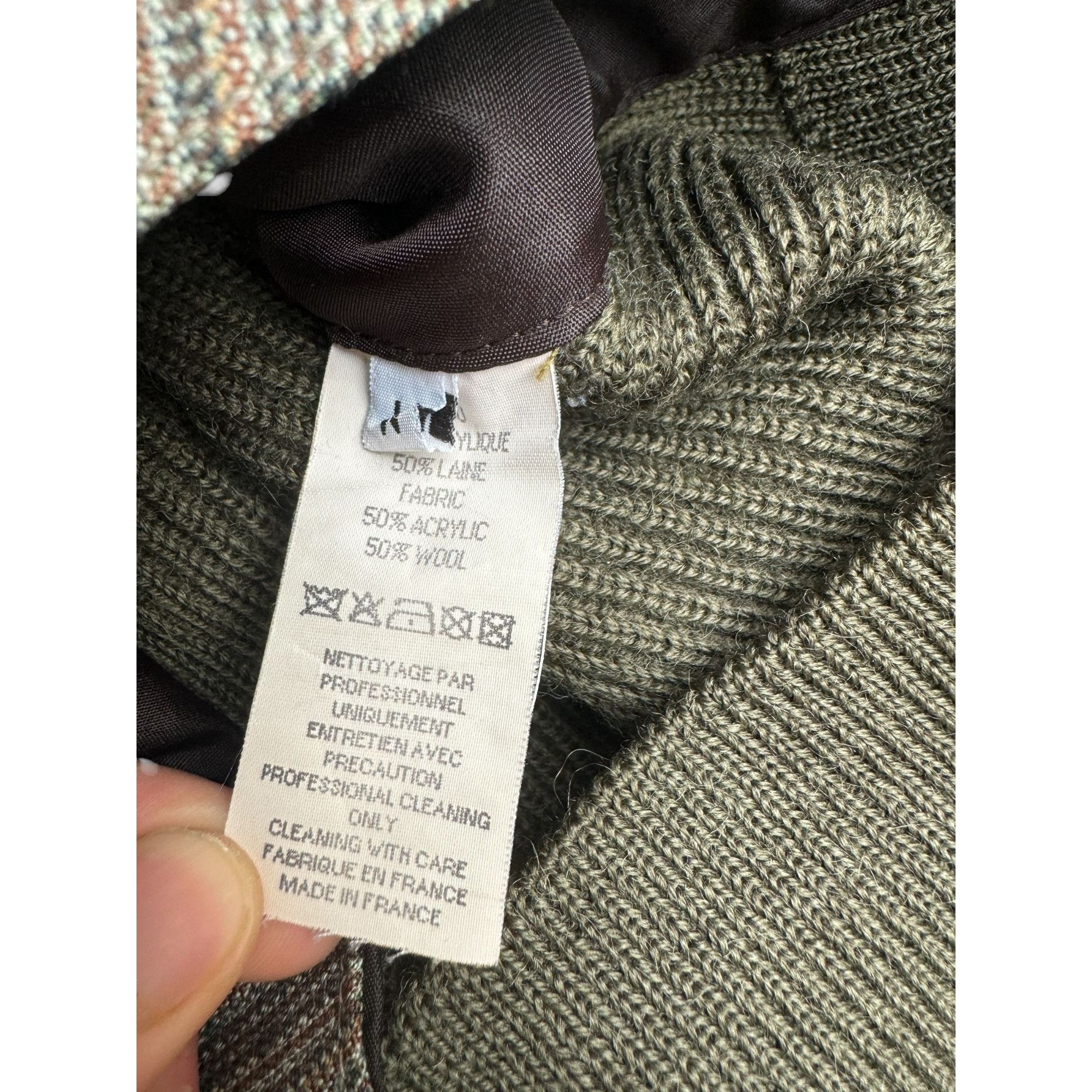 Maison Margiela Early 2000s Artisanal Grey Wool Vest Size US M / EU 48-50 / 2 - 4 Thumbnail