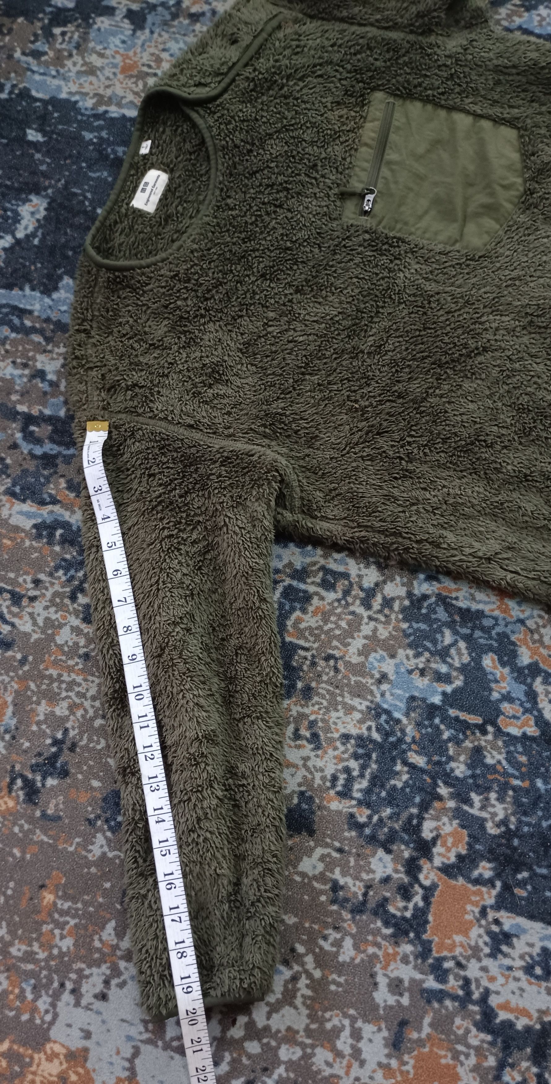Engineered Garments × Japanese Brand × Uniqlo Engineered Garments Fleece Single Pocket Size US M / EU 48-50 / 2 - 10 Thumbnail