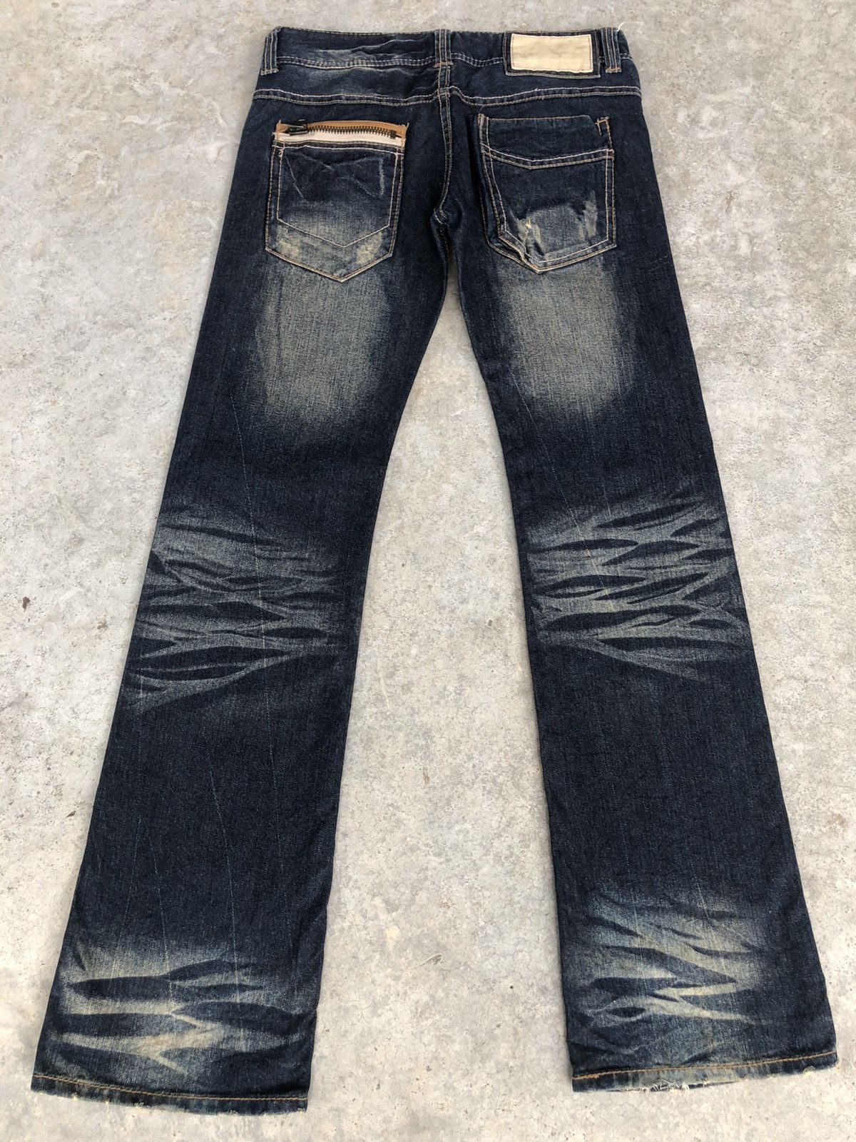 If Six Was Nine Japanese Pure paradise Flared Jeans Distressed Jeans Size US 32 / EU 48 - 3 Thumbnail