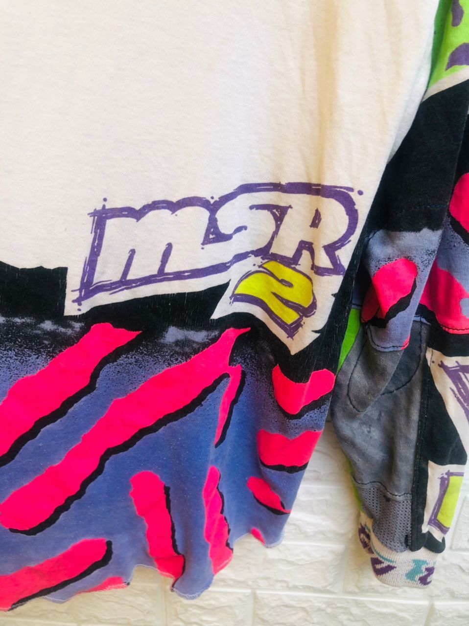 Japanese Brand Vintage MSR Racing Motorsport Designer Fashion Style Size US L / EU 52-54 / 3 - 10 Thumbnail