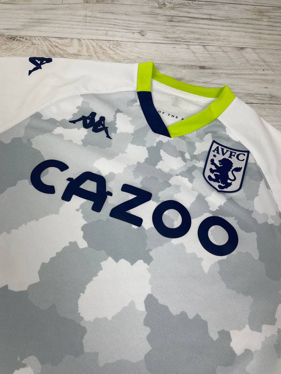 Kappa Kappa Aston Villa 2020 2021 Third Shirt Soccer Jersey Size US XL / EU 56 / 4 - 7 Thumbnail