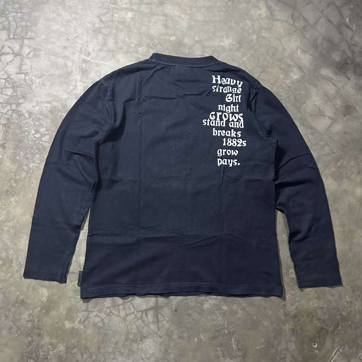 Japanese Brand JAPANESE GOTHIC POEM SPACE OPERA LONGSLEEVE HYSTERIC STYLE Size US M / EU 48-50 / 2 - 3 Thumbnail