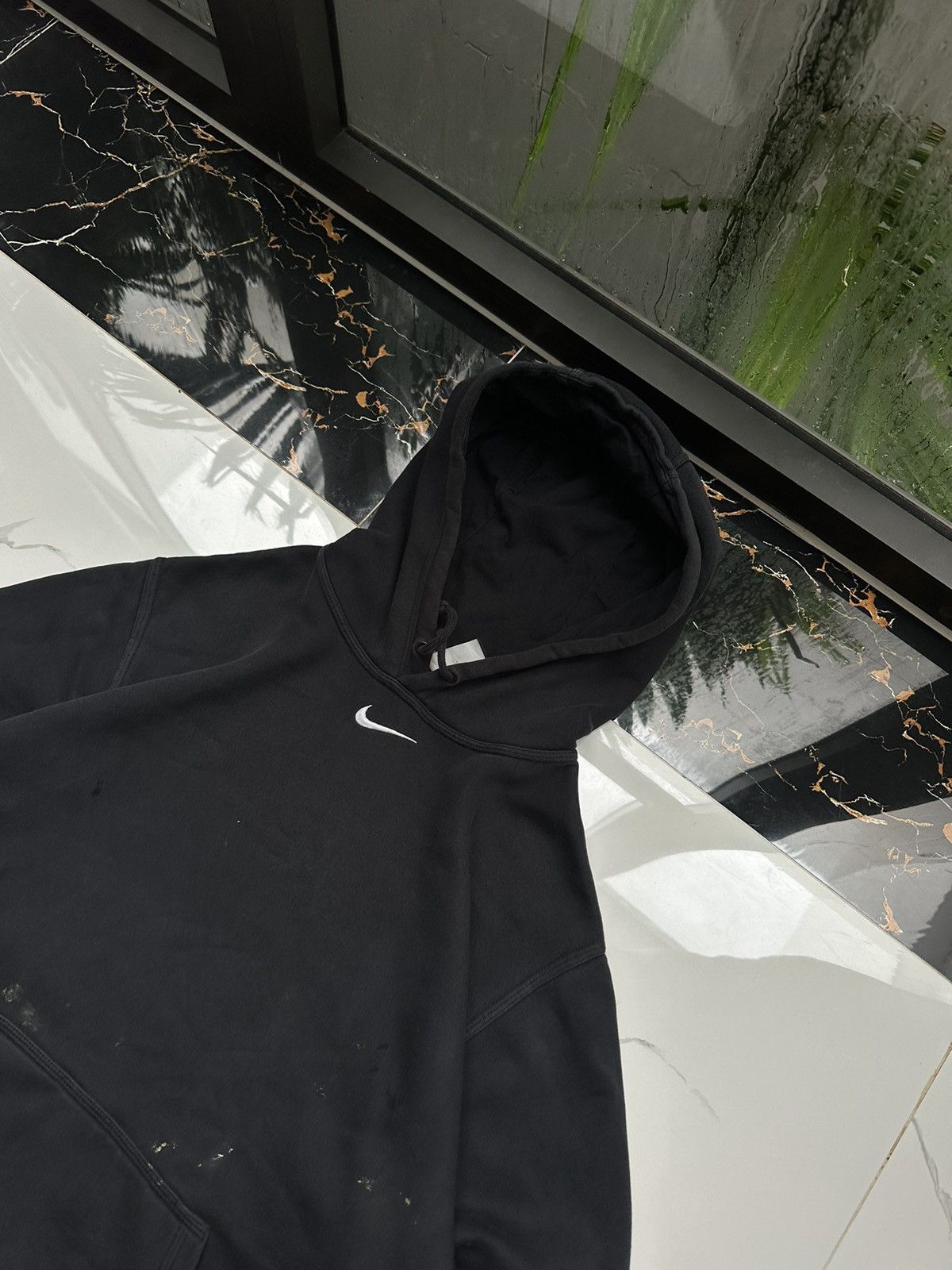 Nike × Vintage NIKE VINTAGE CENTRAL SWOOSH STREETWEAR HOODIE Size US L / EU 52-54 / 3 - 4 Thumbnail