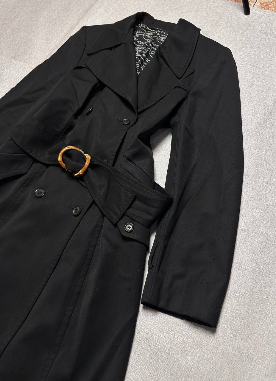 Gucci Archive Gucci Trench Coat with bamboo belt Size L / US 10 / IT 46 - 3 Thumbnail