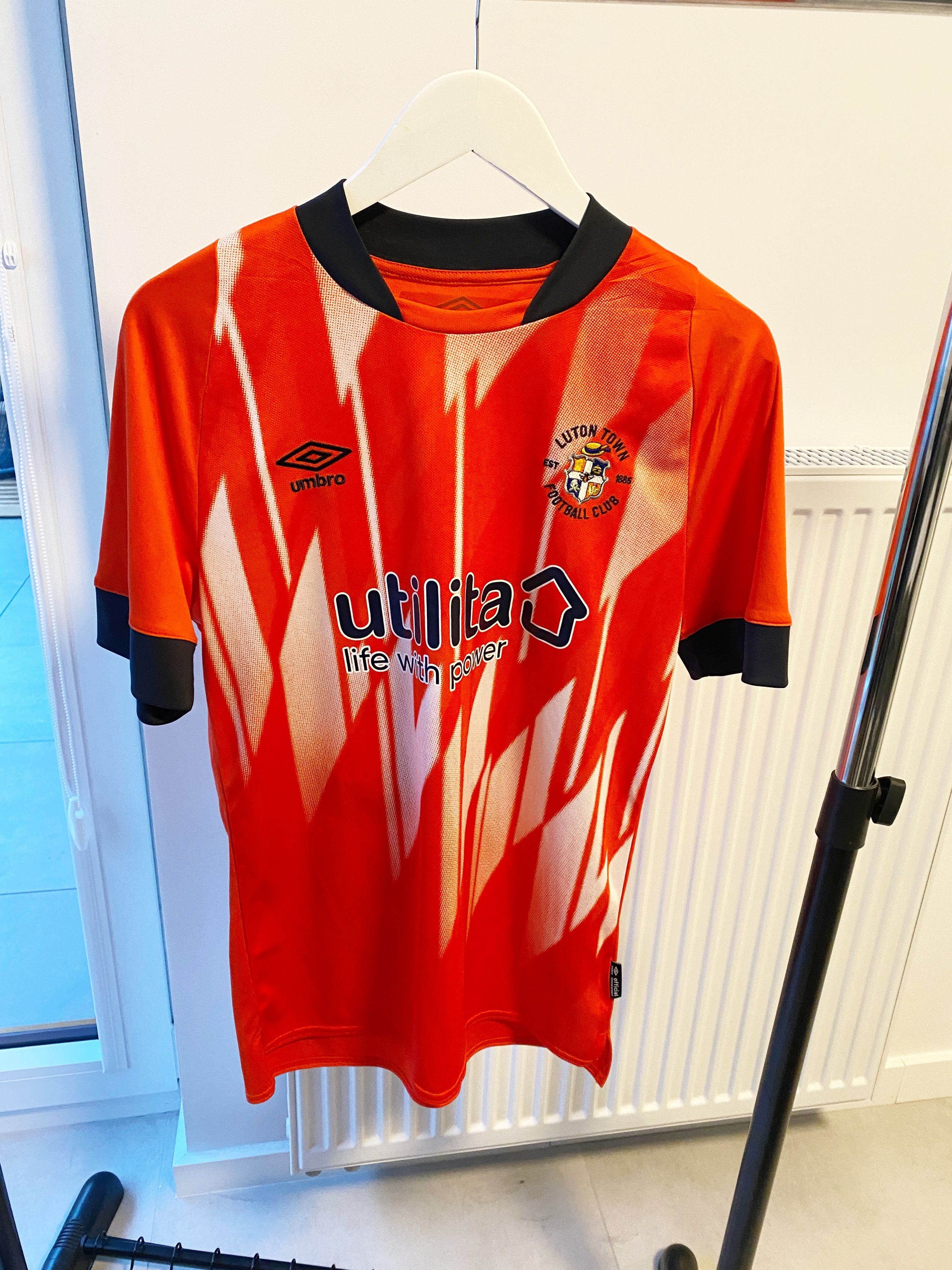 入園入学祝い × Jersey Soccer Umbro #48 jersey soccer 2023 Fc Town Luton ウェア