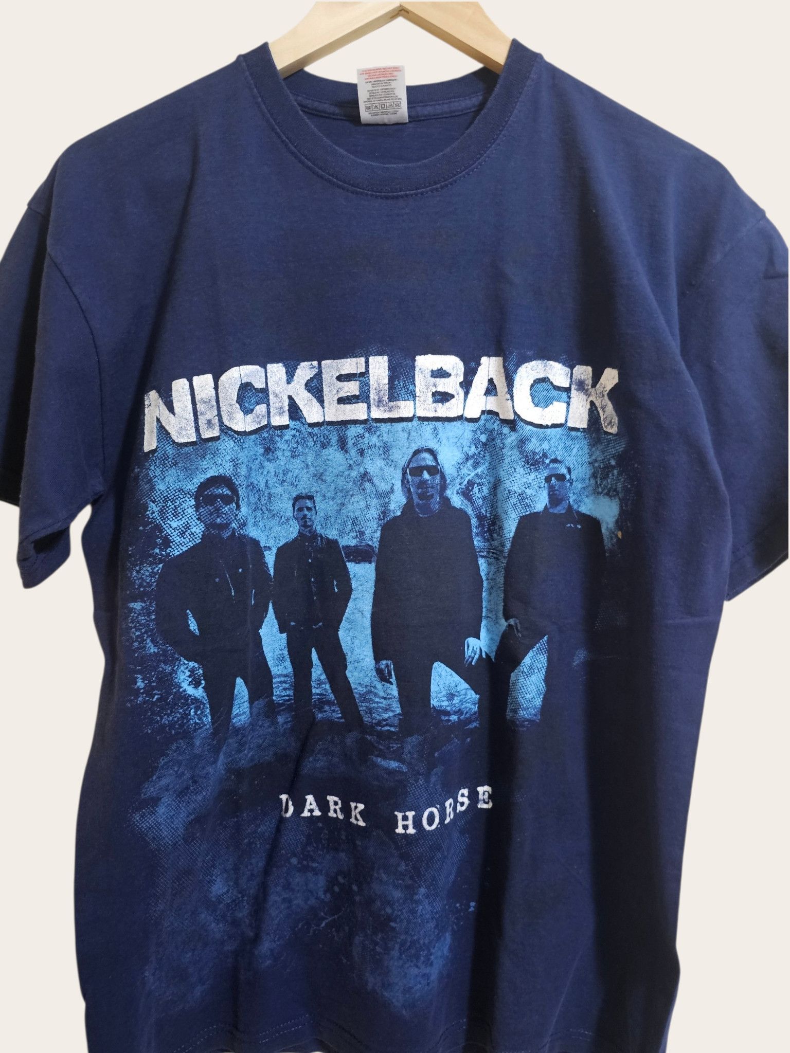 Band Tees Nickelback Dark Horse y2k Tee Size US M / EU 48-50 / 2 - 2 Thumbnail