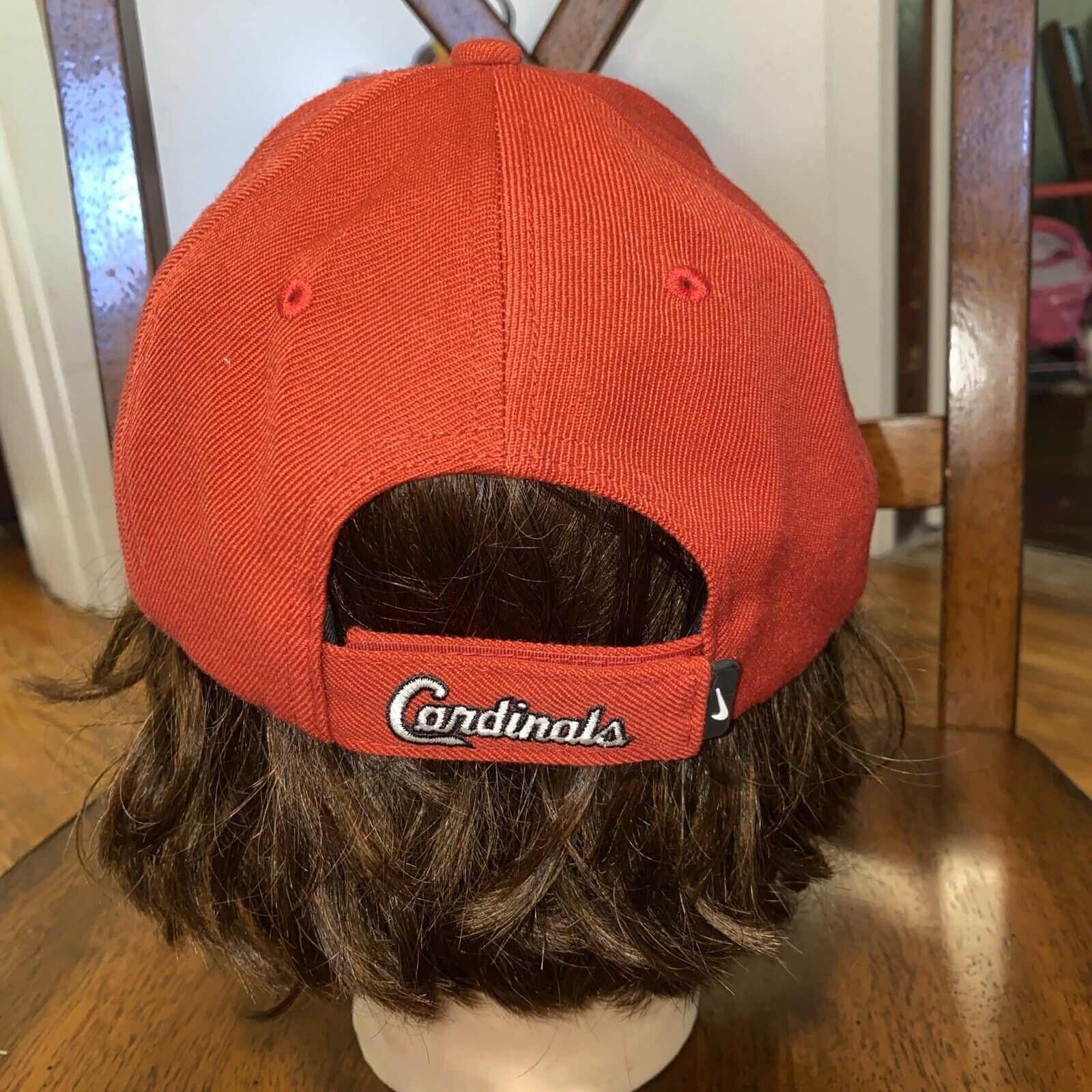 Nike St. Louis Cardinals vintage Y2K Nike team hat Cap Adjustable Size ONE SIZE - 4 Thumbnail