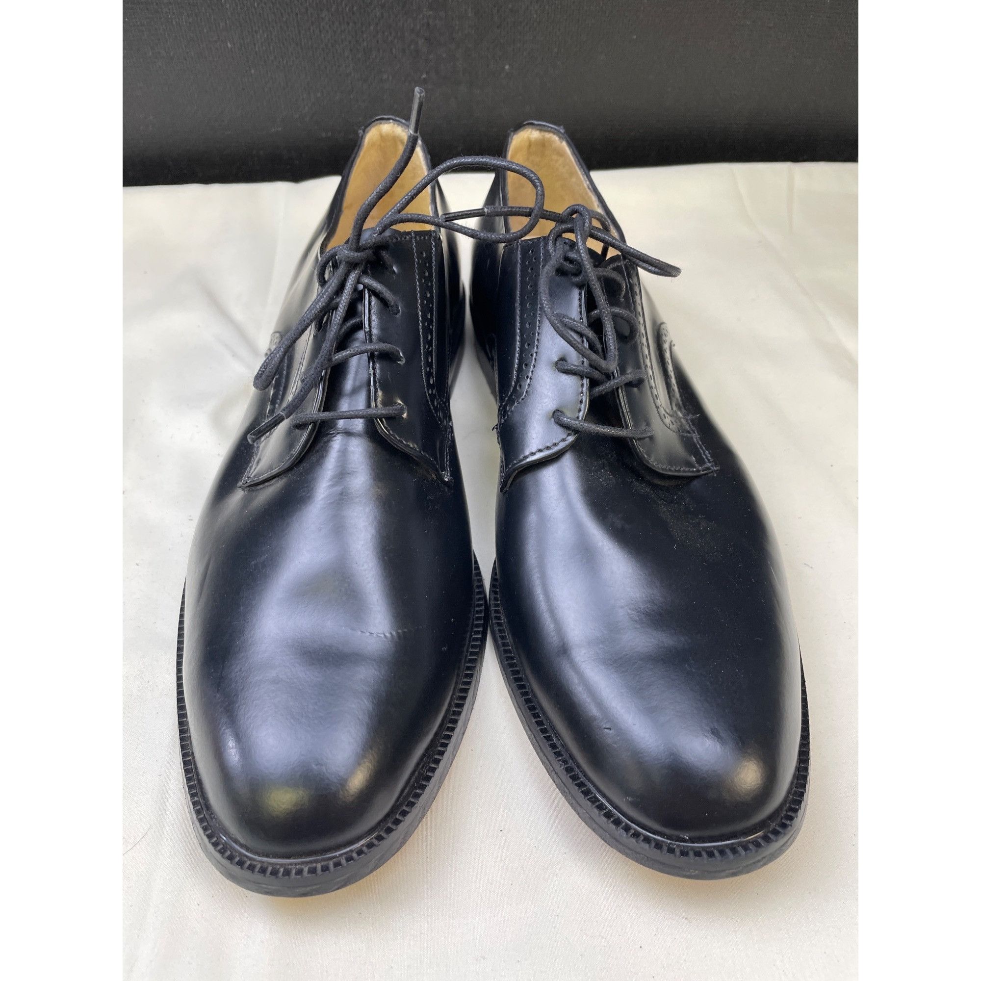 Other Geraldo Verdiny Men's Black Leather Shoes / Oxfords Size 10 Size US 10 / EU 43 - 1 Thumbnail