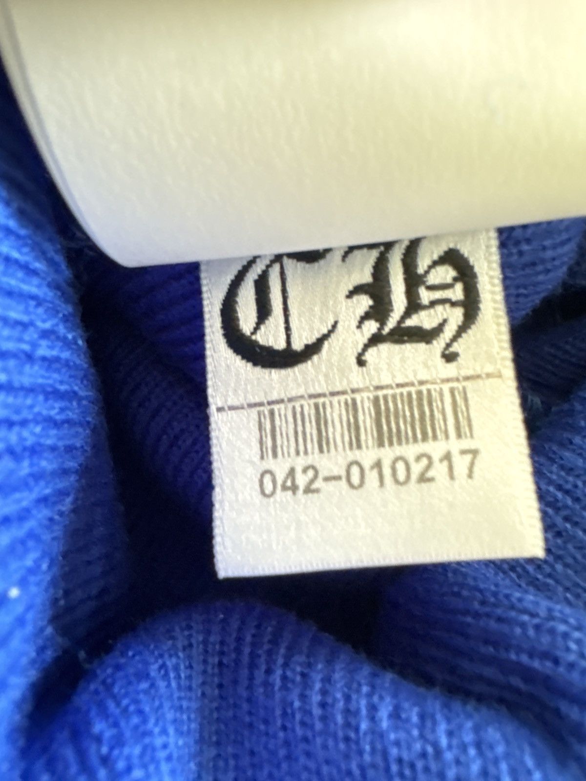Chrome Hearts Chrome Hearts Blue Beanie Size ONE SIZE - 3 Thumbnail