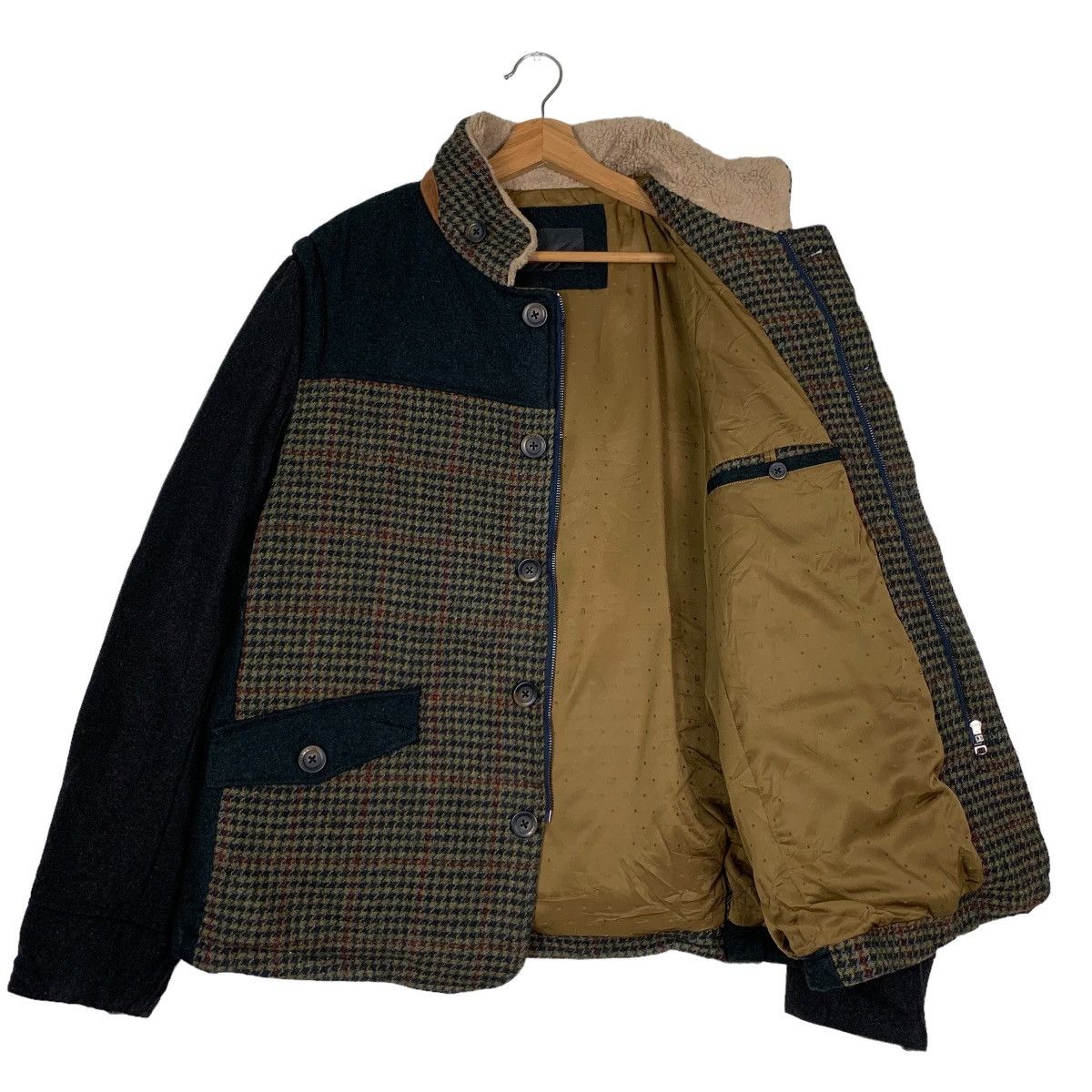 Japanese Brand L2 Style Guide Wool Zipper Button Hybrid Jacket XXL #0023-C2 Size US XXL / EU 58 / 5 - 11 Thumbnail