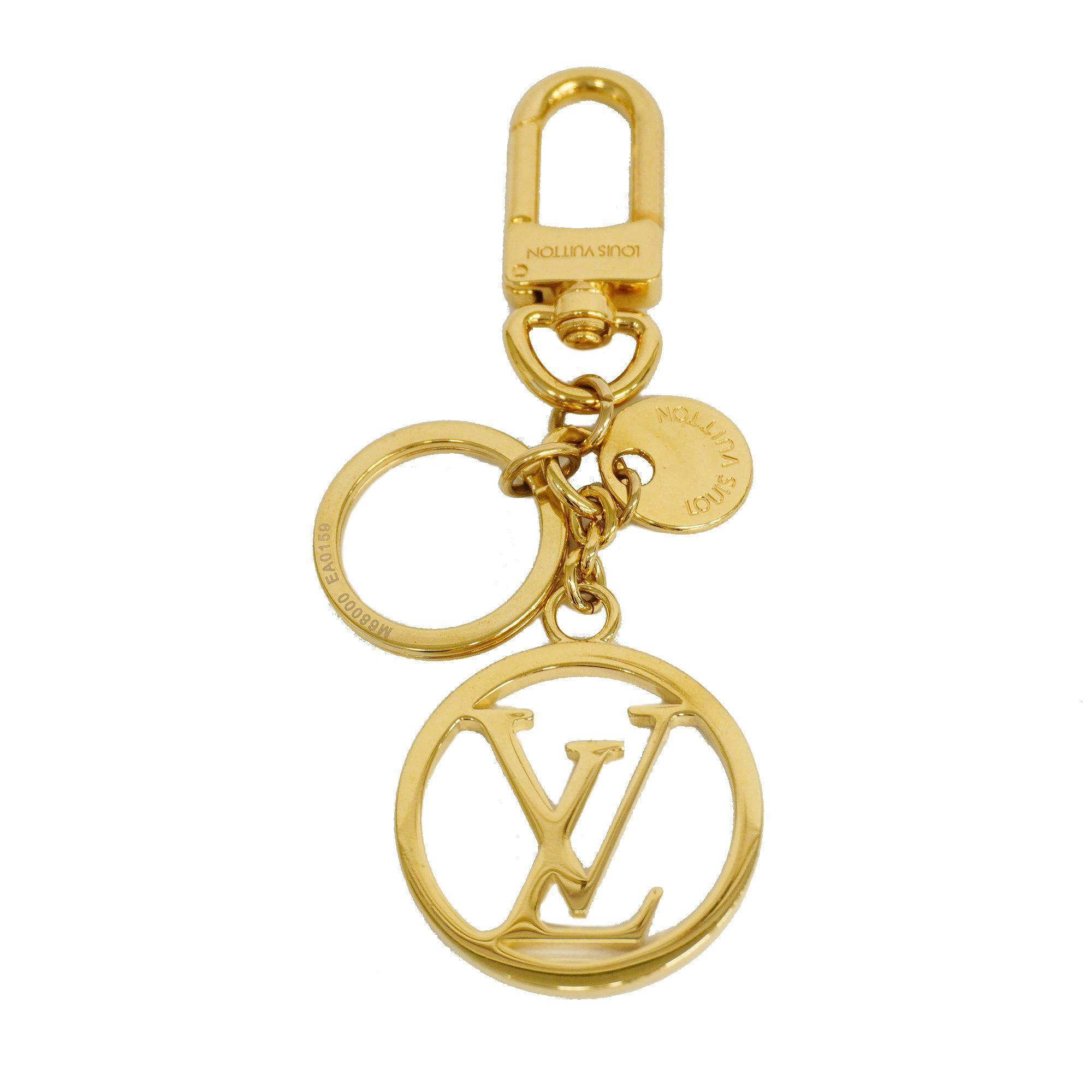 Louis Vuitton Bag Charm Bijoux Sac Chenne Spring Street Gold Epi M68999  Keyring
