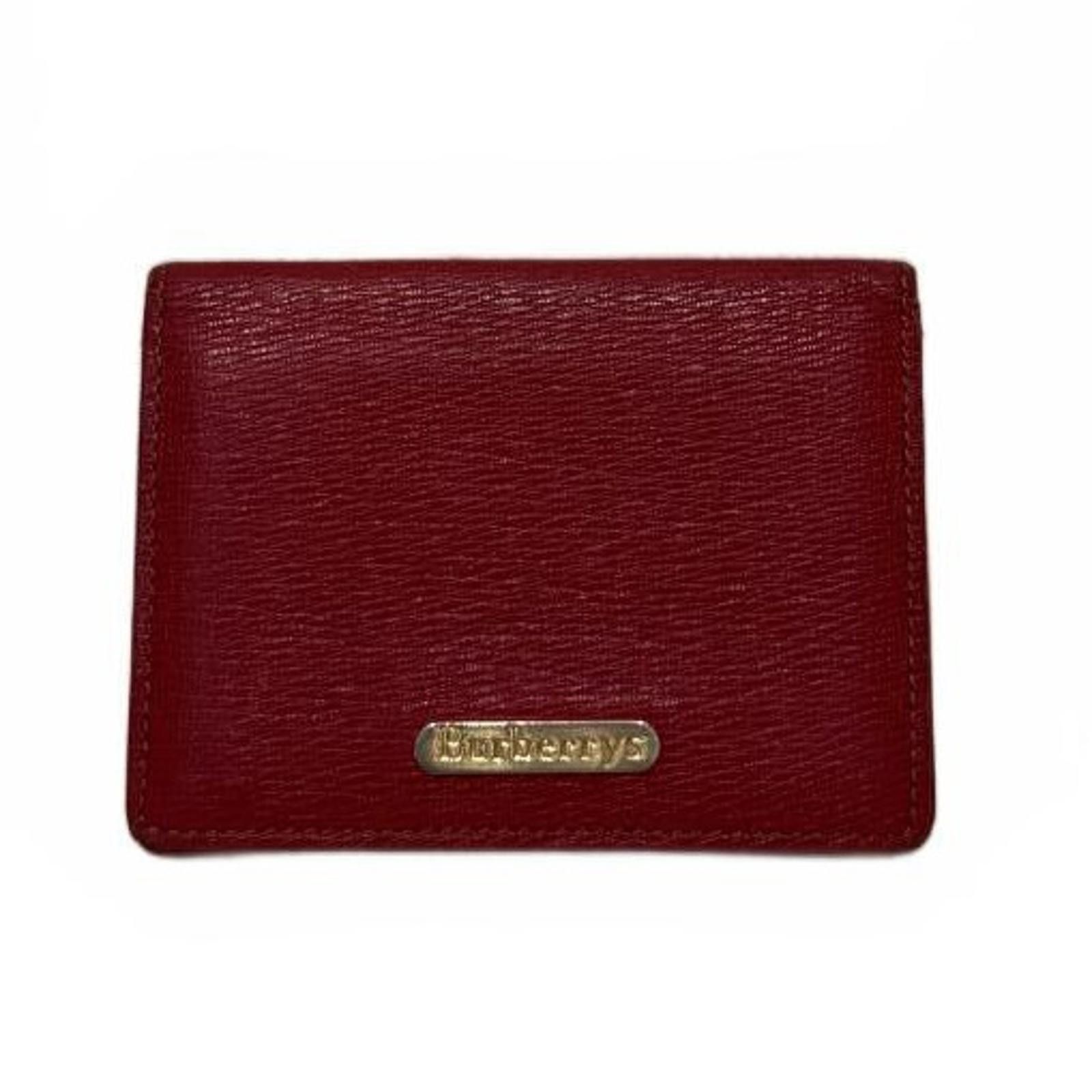 Burberry Vintage Red Burberry's Card Holder- EUC Size ONE SIZE - 1 Thumbnail