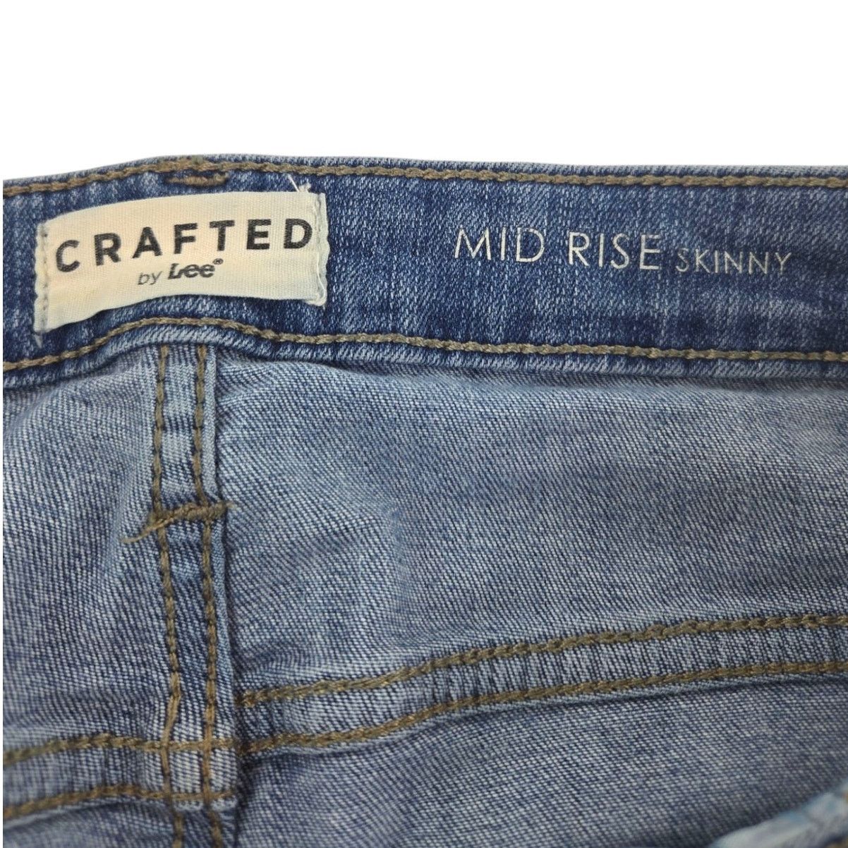Lee Lee | Mid Rise Skinny Jeans | Size 14 L Size 36" / US 14 / IT 50 - 3 Thumbnail