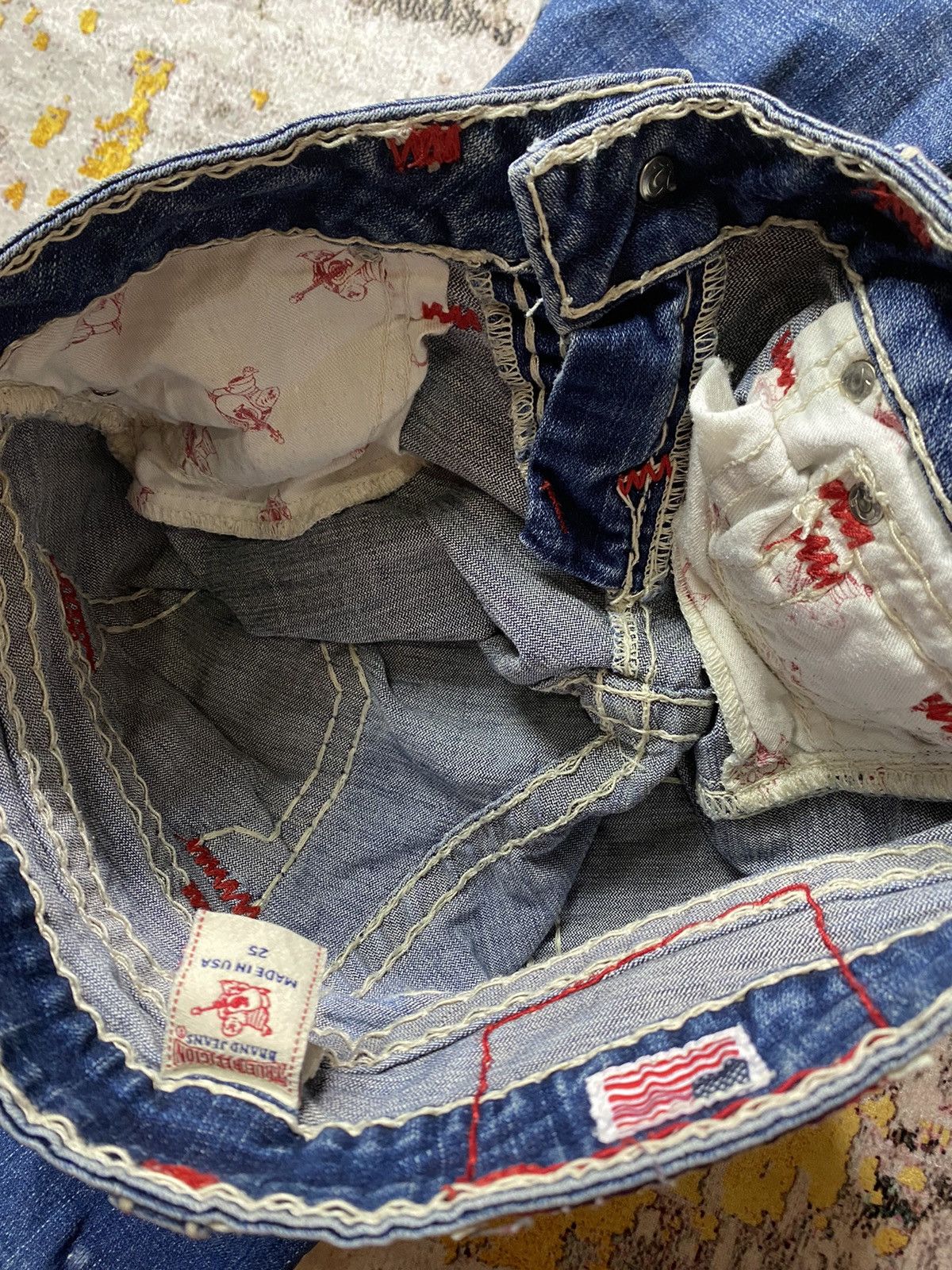 If Six Was Nine × Le Grande Bleu (L.G.B.) × True Religion Y2K True Religion Size US 28 / EU 44 - 8 Thumbnail