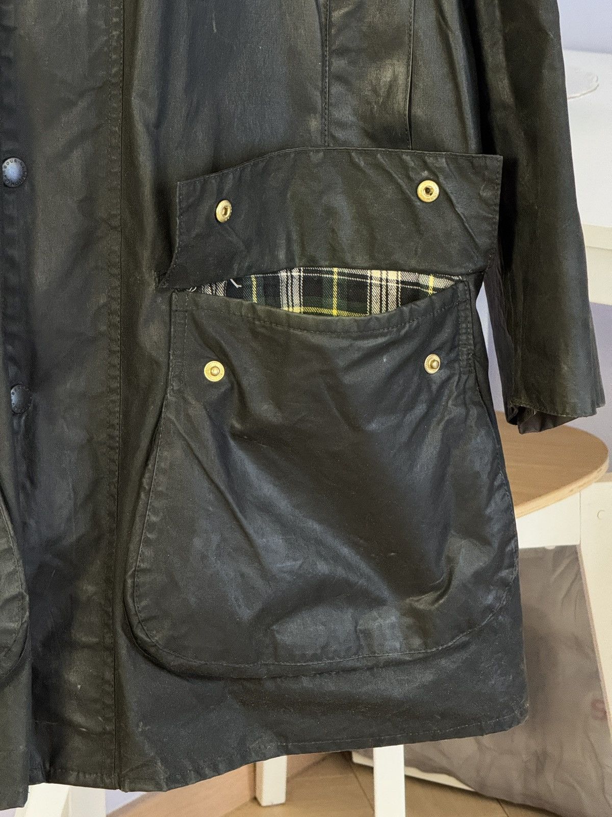 Barbour Vintage 90’s Barbour A200 Border Jacket Full Set Size US XL / EU 56 / 4 - 7 Thumbnail