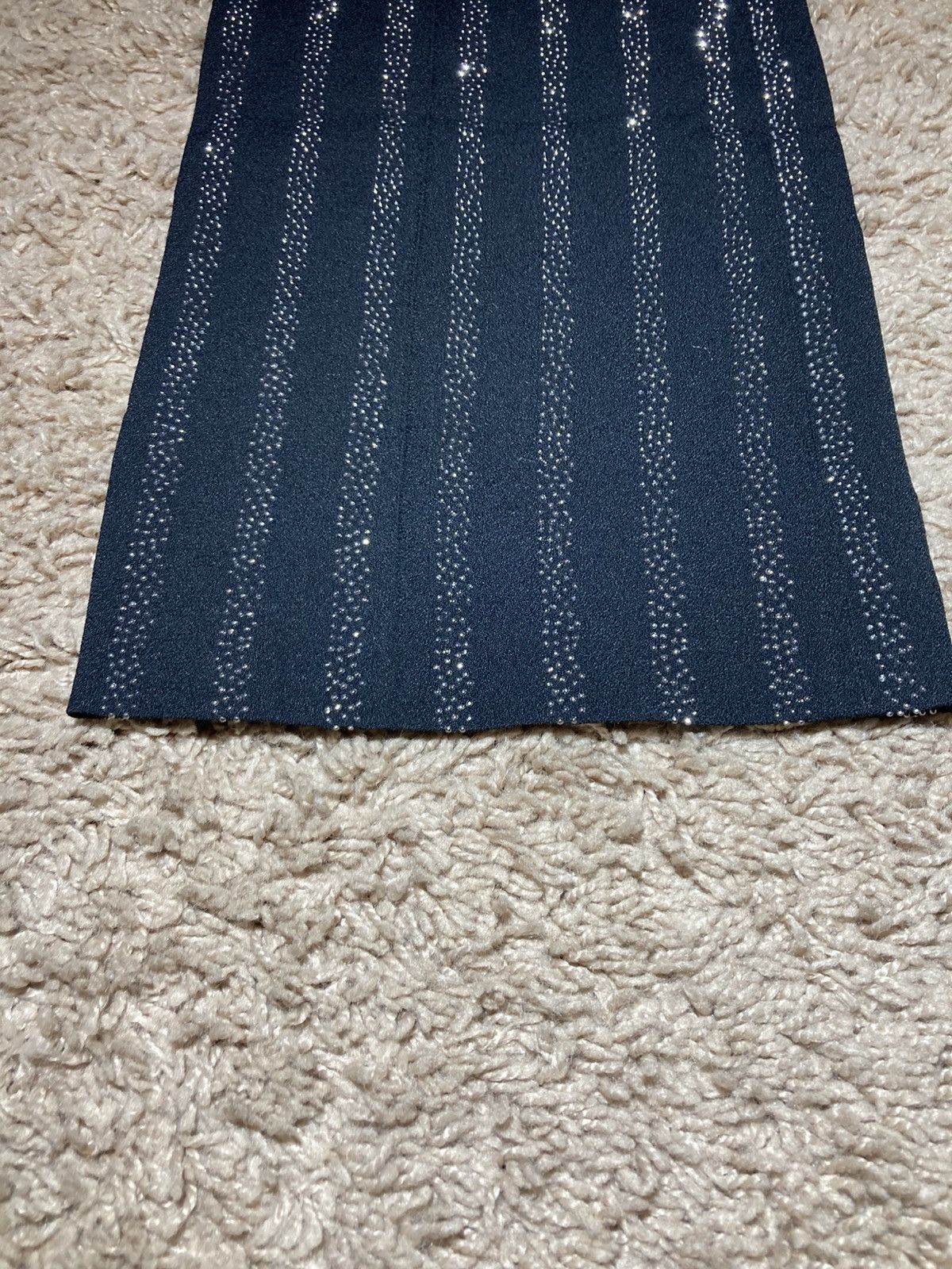 Celine AW22 Celine Crystal Striped Pants 44 2022 Boy Doll Hedi Size US 28 / EU 44 - 11 Thumbnail