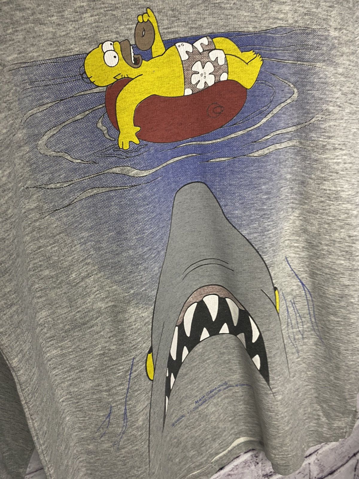 The Simpsons The Simpson Movie Overprint logo Sweatshirt 2000S Size US S / EU 44-46 / 1 - 6 Thumbnail