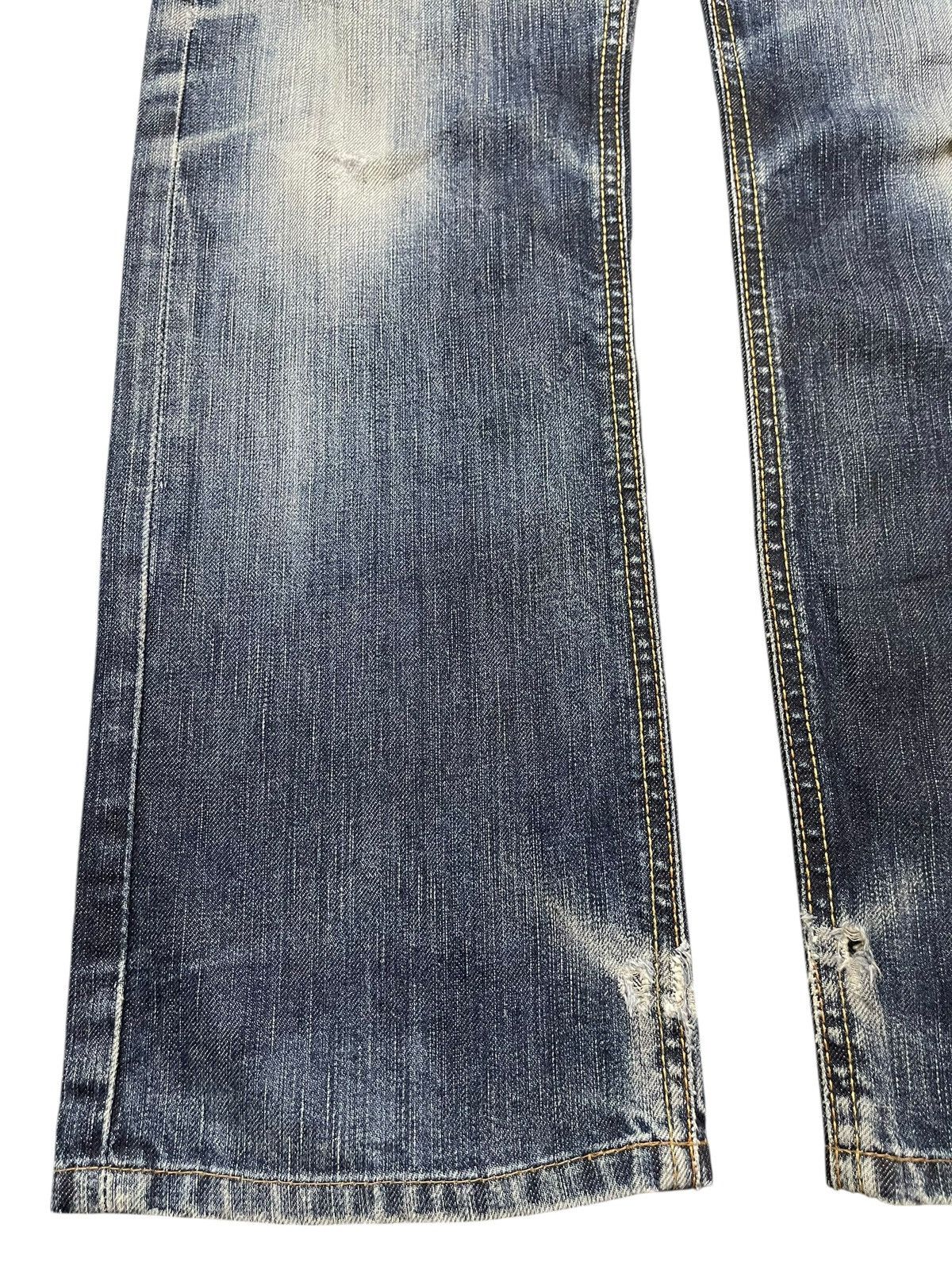 Vintage 90s Edwin Japan 502 Faded Wash Distress Jeans
