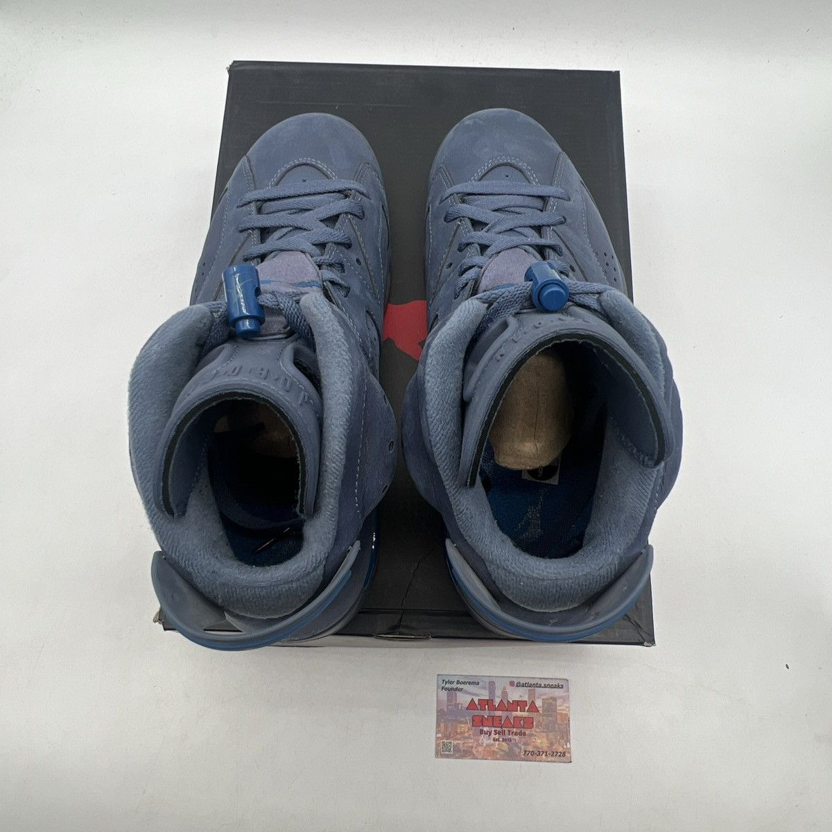 Jordan Brand Air Jordan 6 diffused blue Size US 9 / EU 42 - 6 Thumbnail