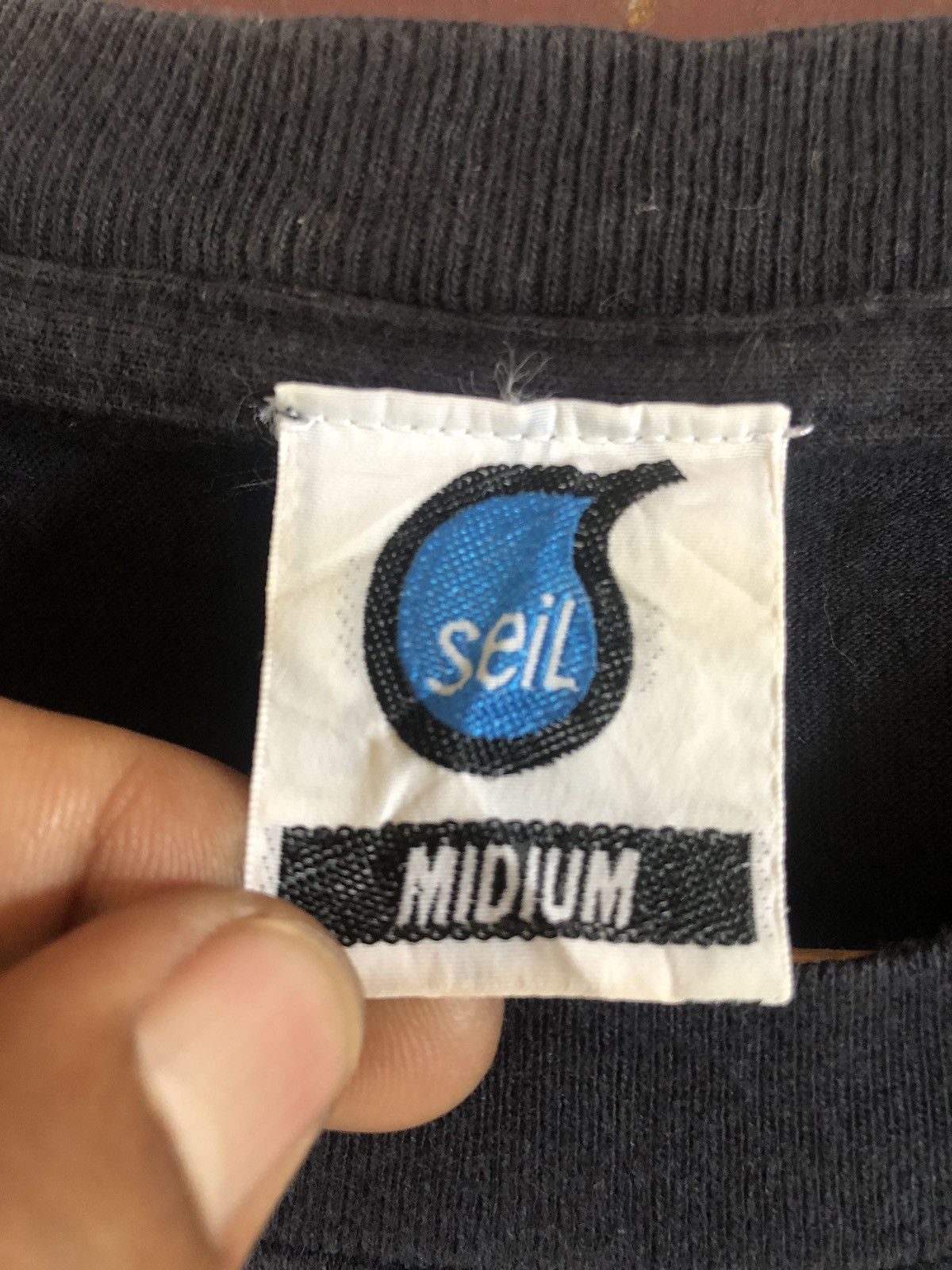 Japanese Brand 🔥Vintage 90s🔥Old School Seil Surf Crew Tshirts Size US M / EU 48-50 / 2 - 21 Thumbnail
