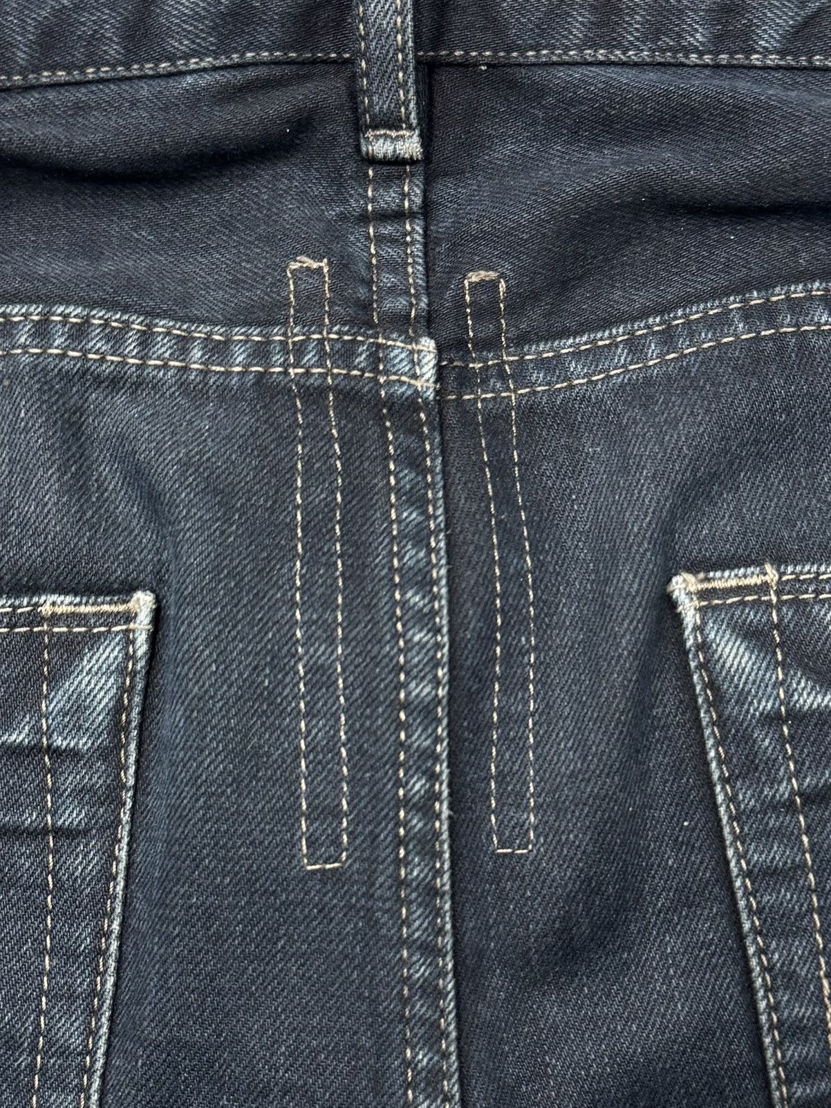 Rick Owens Rick Owens DRKSHDW Raw Blue ‘Torrence Cut’ Denim Size US 29 - 6 Thumbnail