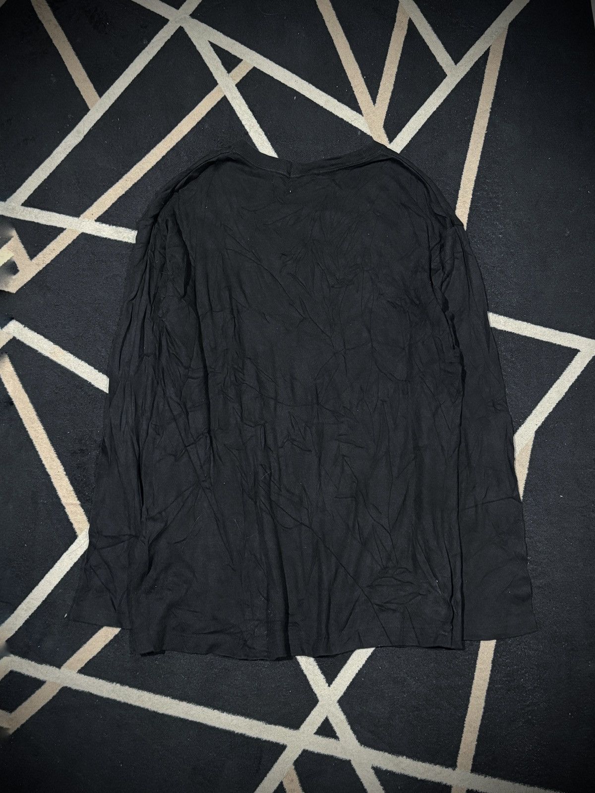Yohji Yamamoto Yohji Yamamoto Black Long Sleeve Y'saccs Size US L / EU 52-54 / 3 - 5 Thumbnail