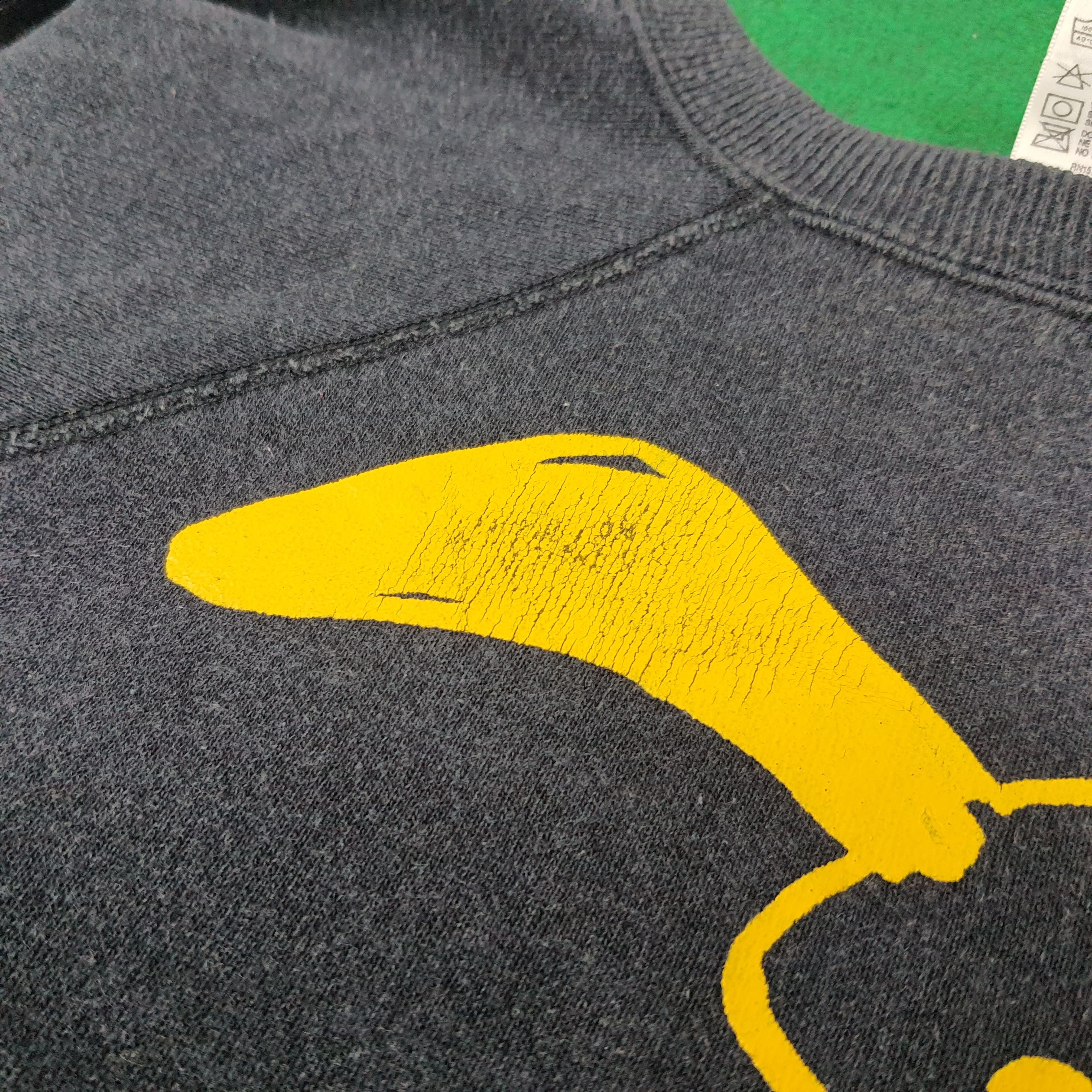 Hanes Vintage 90s Hanes USA Snoopy Peanuts Sweatshirt C278N6 Size US M / EU 48-50 / 2 - 3 Thumbnail
