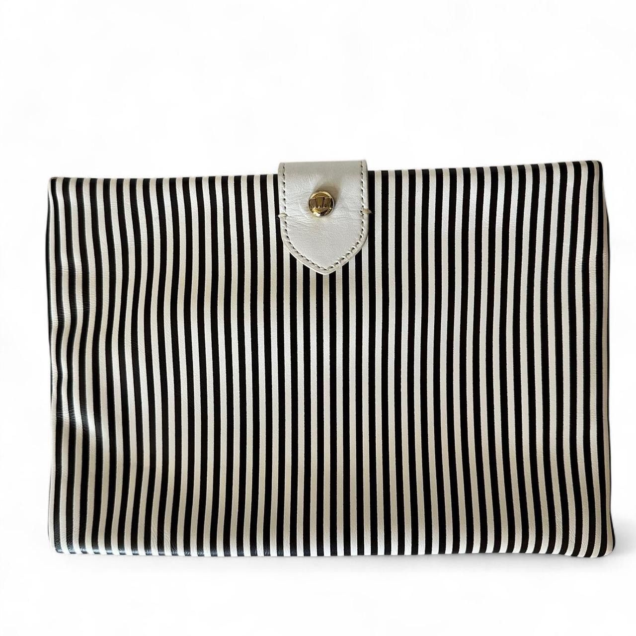 Henri Bendel HENRI BENDEL SIGNATURE STRIPE CLUTCH Size ONE SIZE - 3 Thumbnail