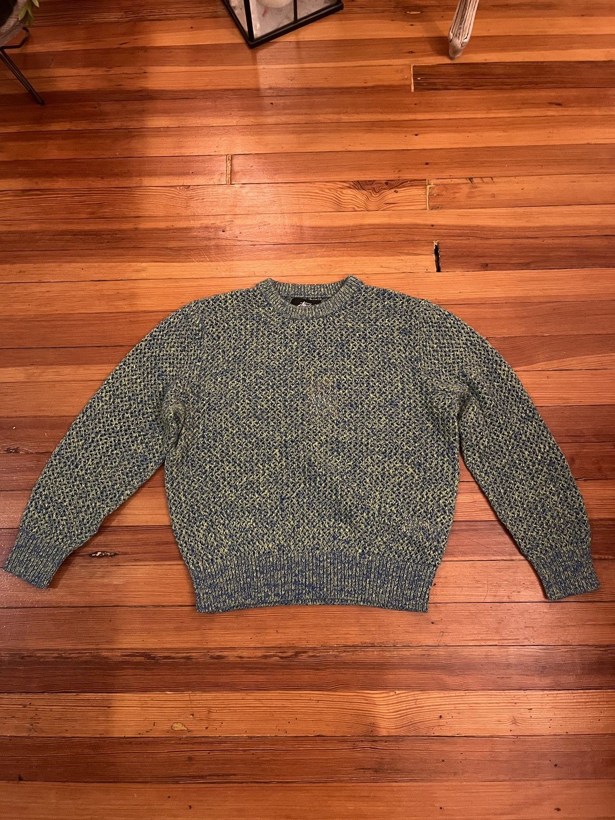 Stussy Stussy 2 Tone Loose Gauge Sweater | Grailed